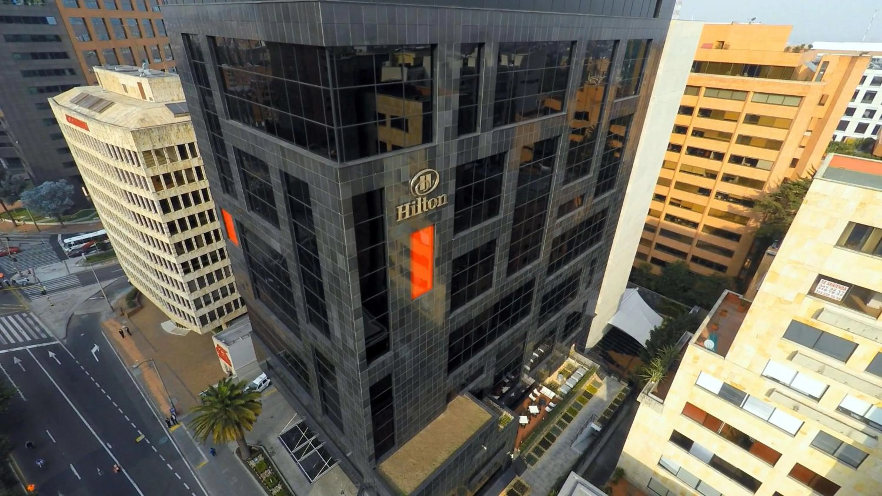 Property building in Hilton Bogotá