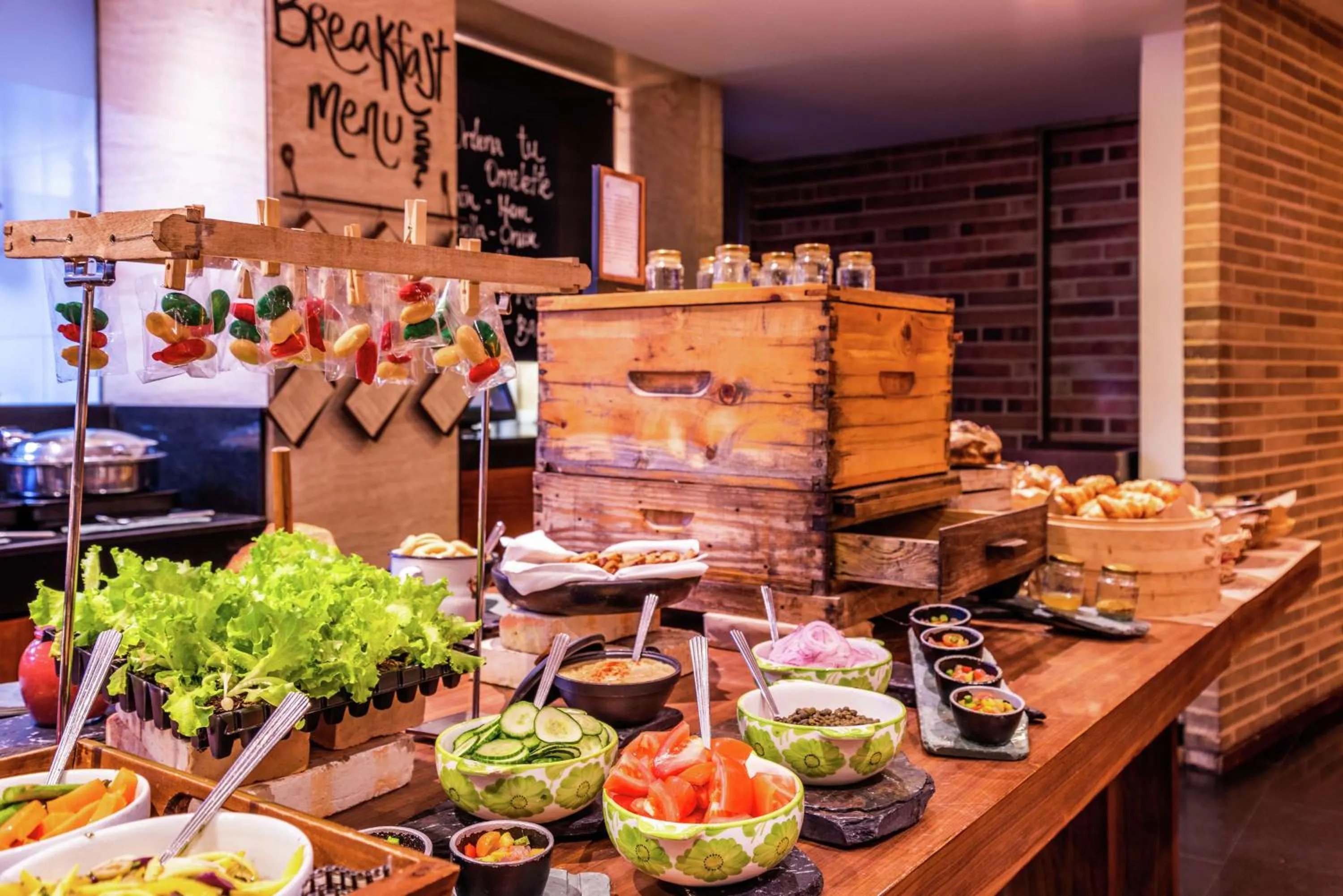 Breakfast in Hilton Bogotá