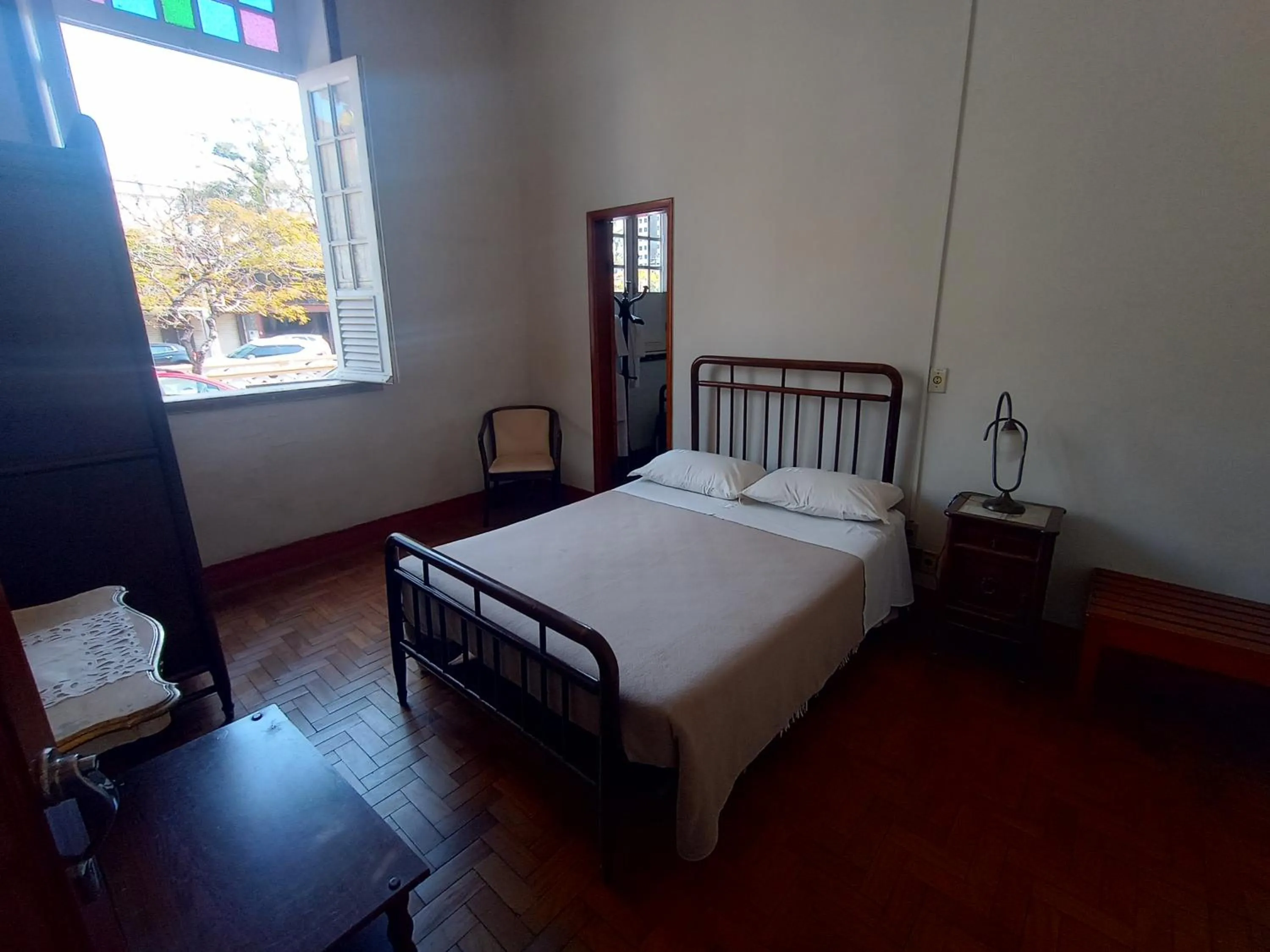 Bed in Hotel Bragança