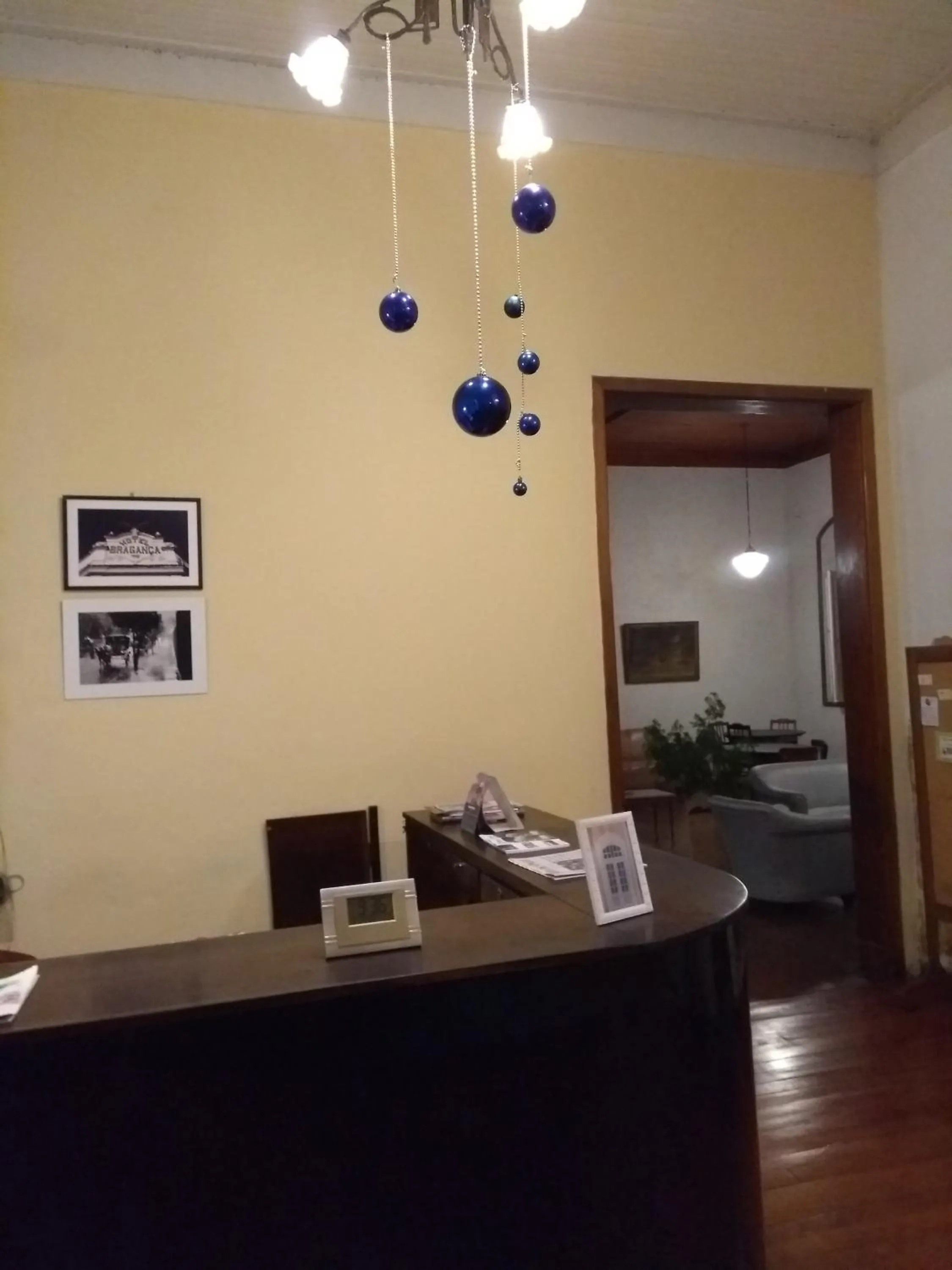 Lobby or reception in Hotel Bragança