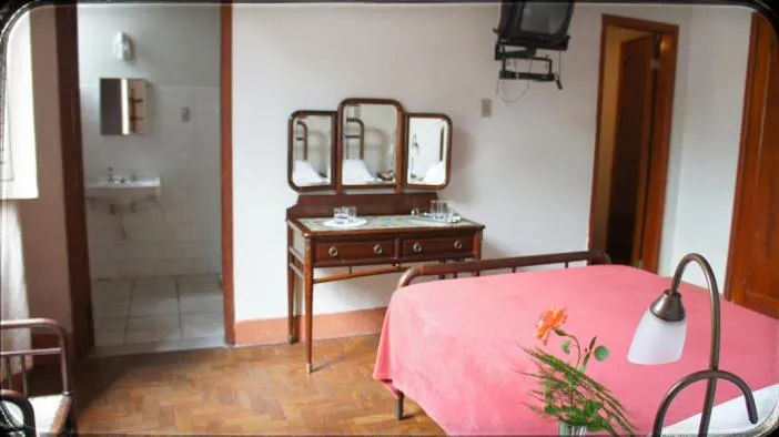 Bed in Hotel Bragança