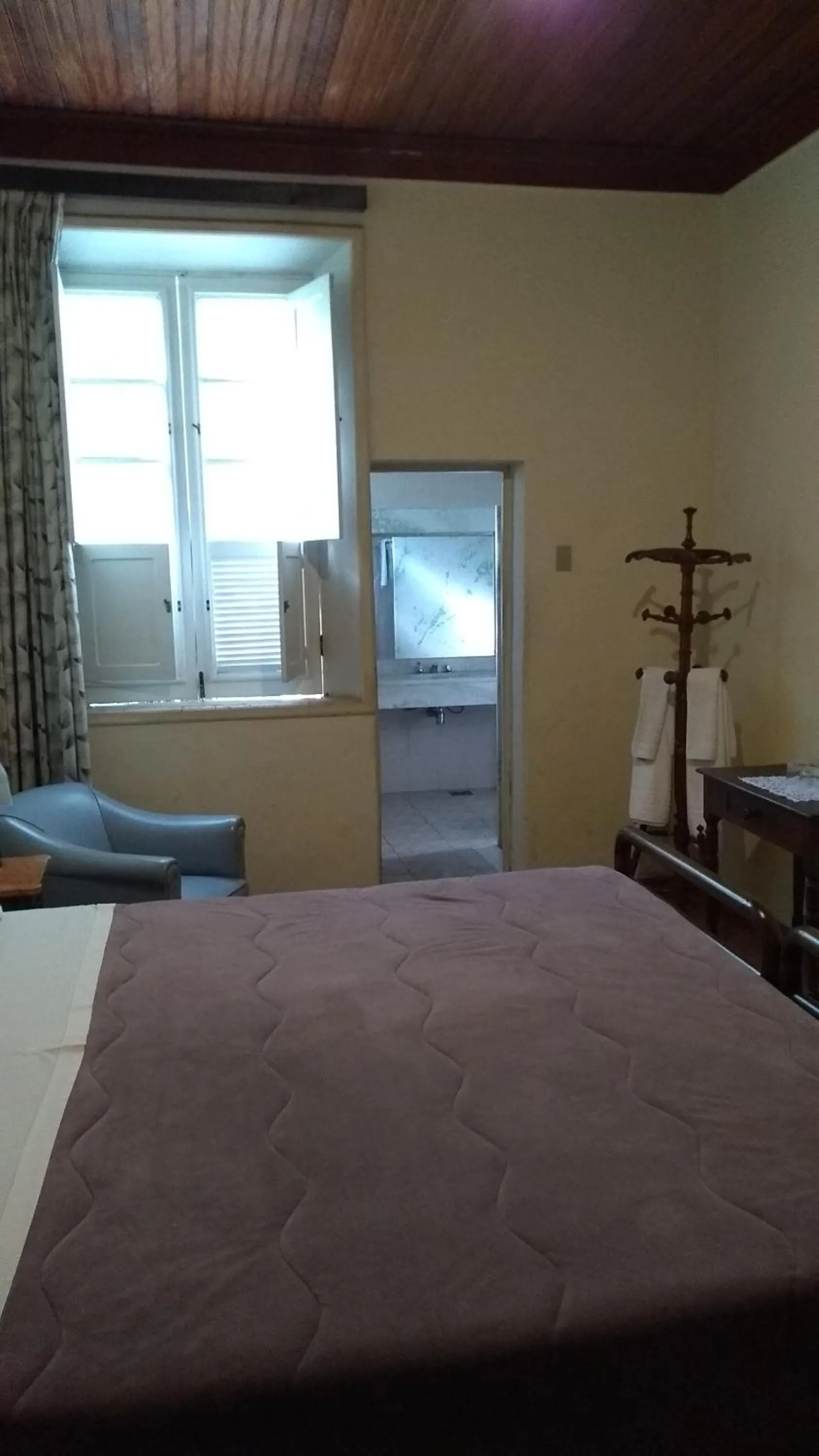 Bed in Hotel Bragança