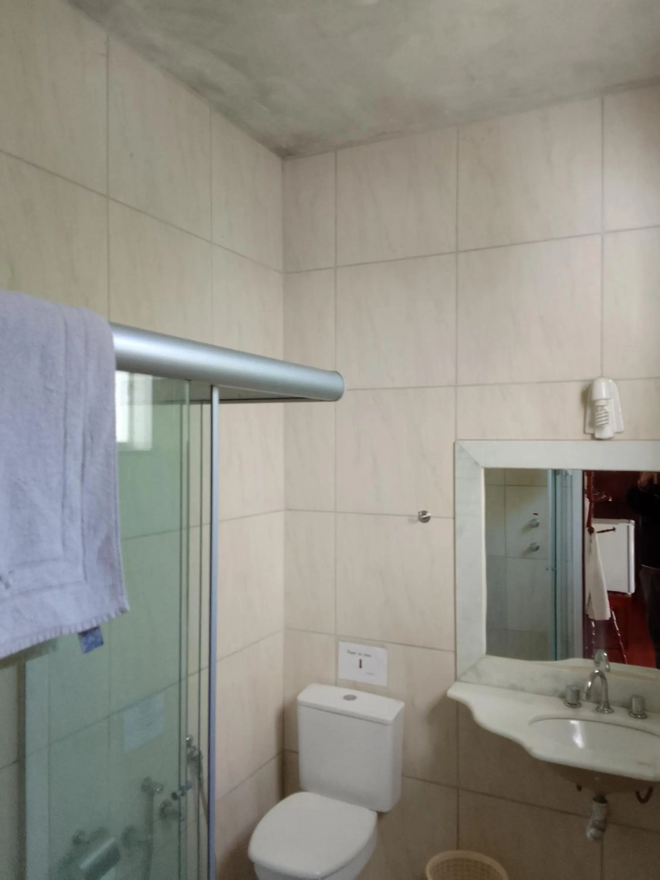 Bathroom in Hotel Bragança