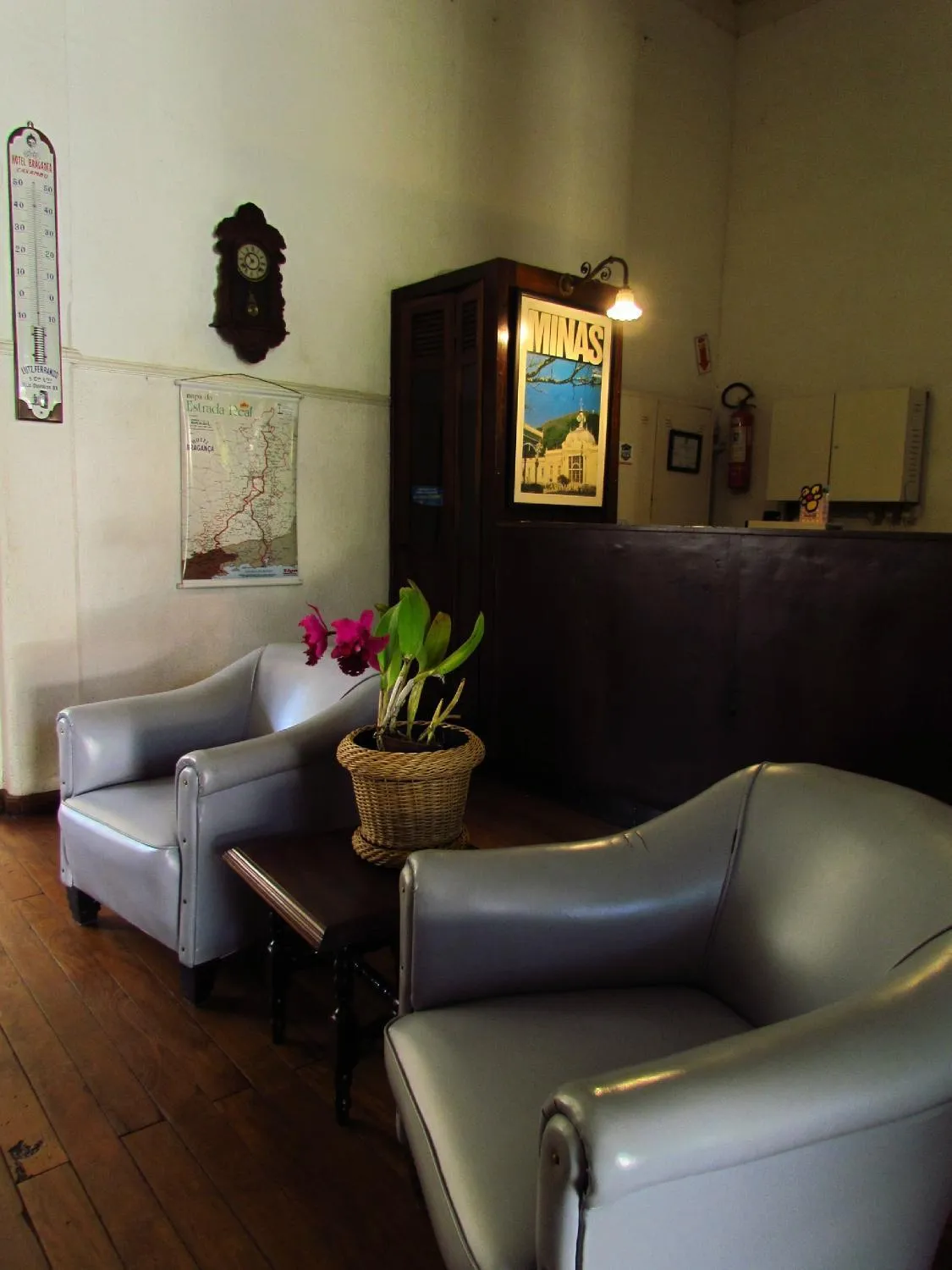 Lobby or reception in Hotel Bragança