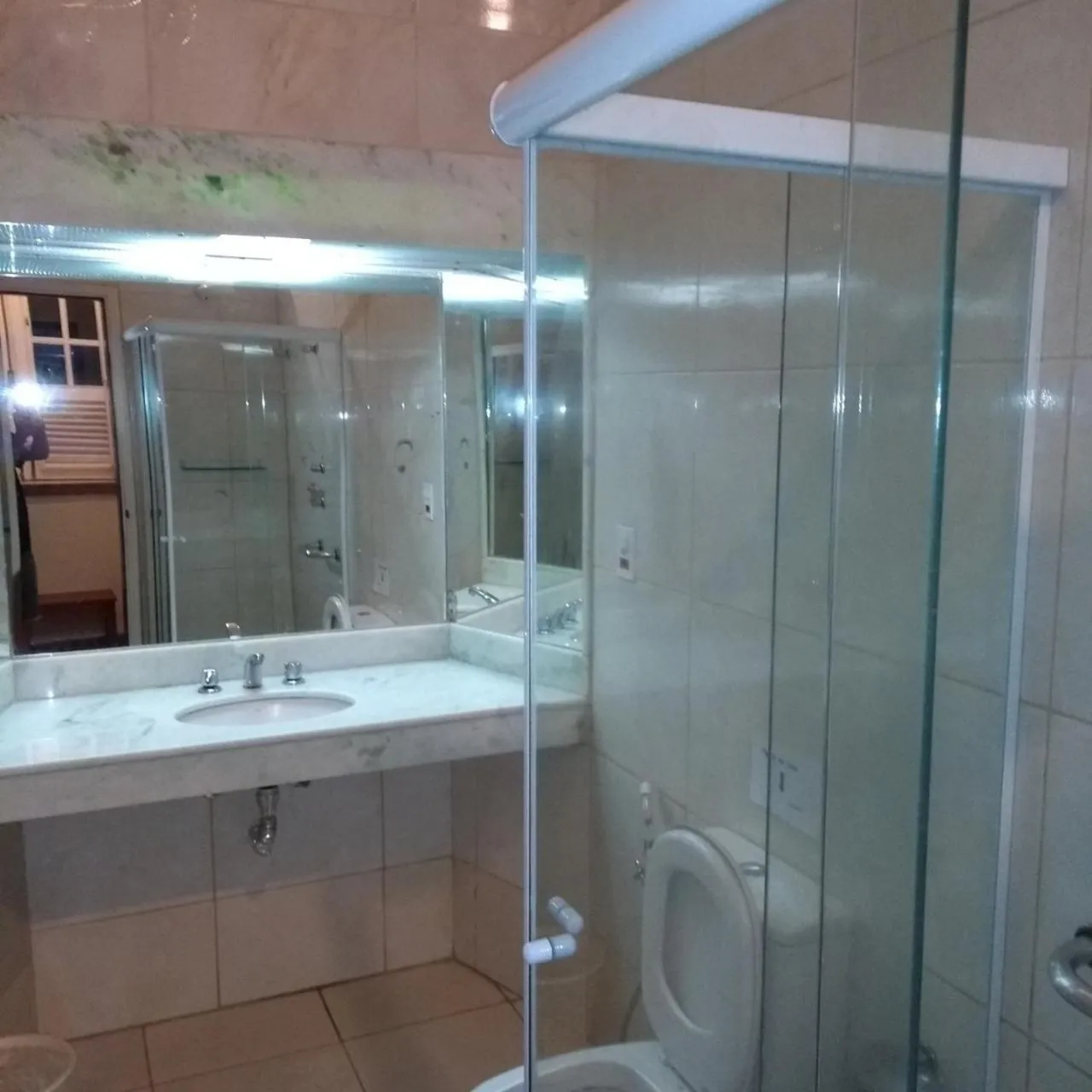 Bathroom in Hotel Bragança