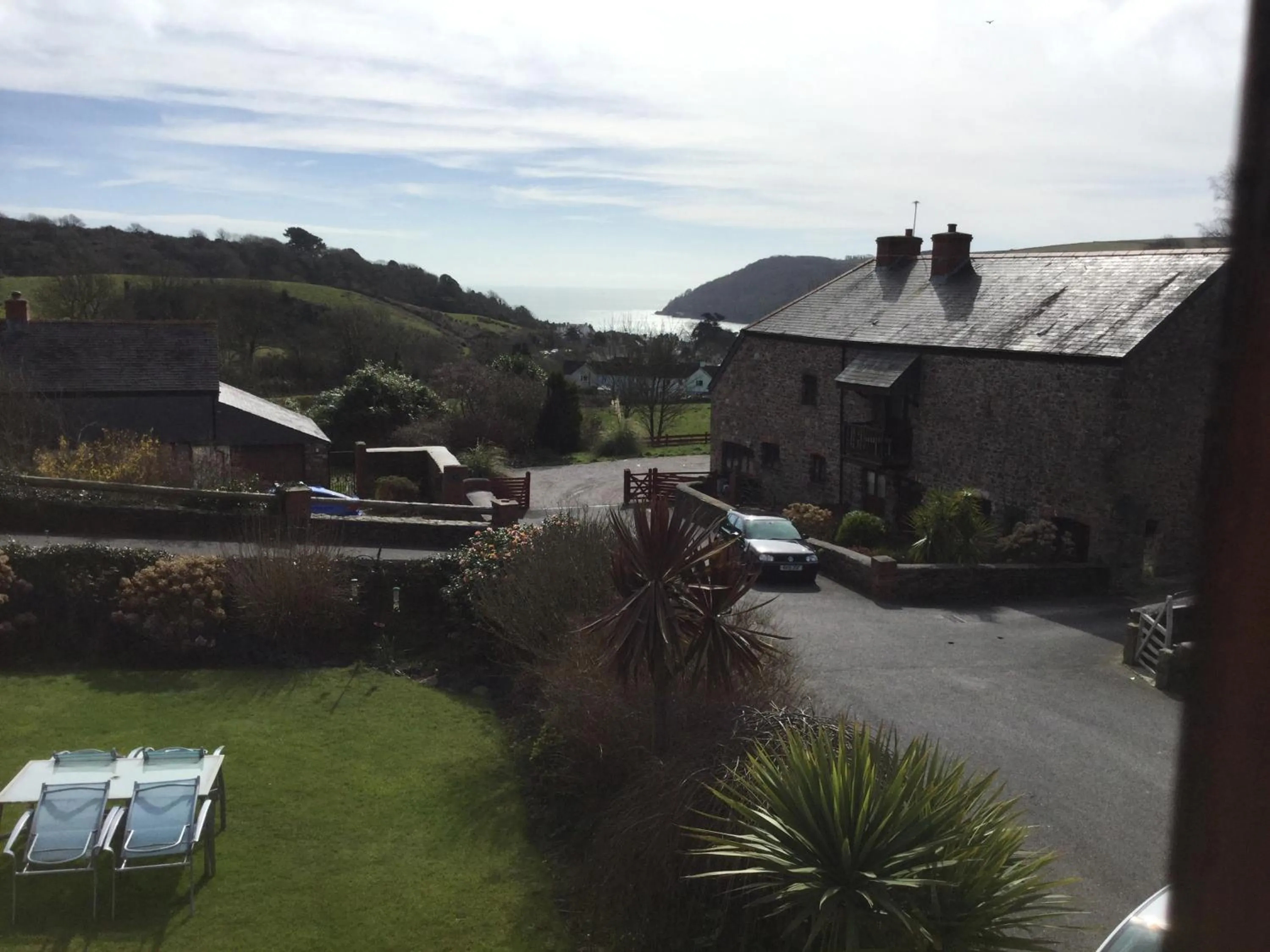 Sea view in Coombe House B&B