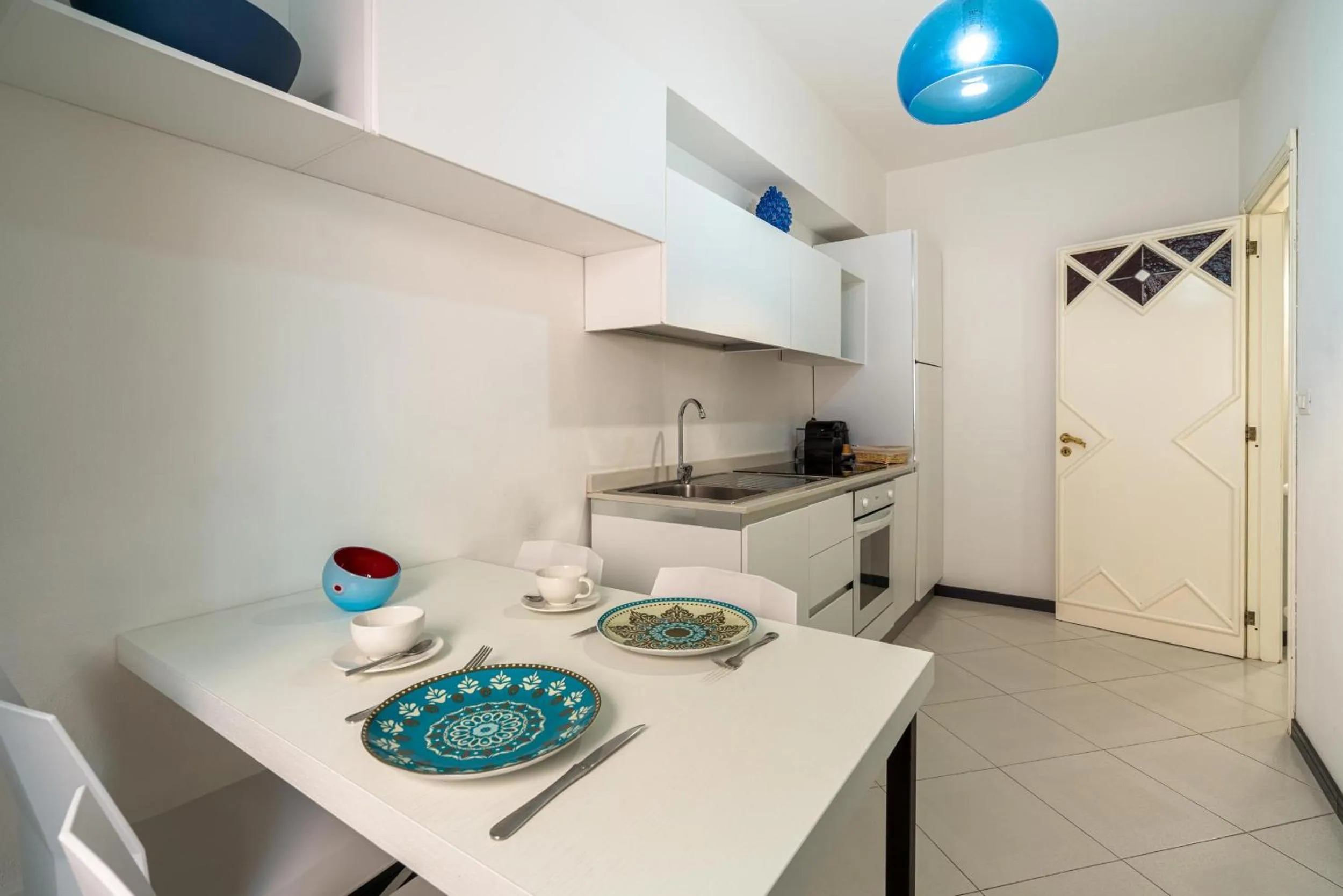 Kitchen or kitchenette in Al Duomo Rooms & Flats