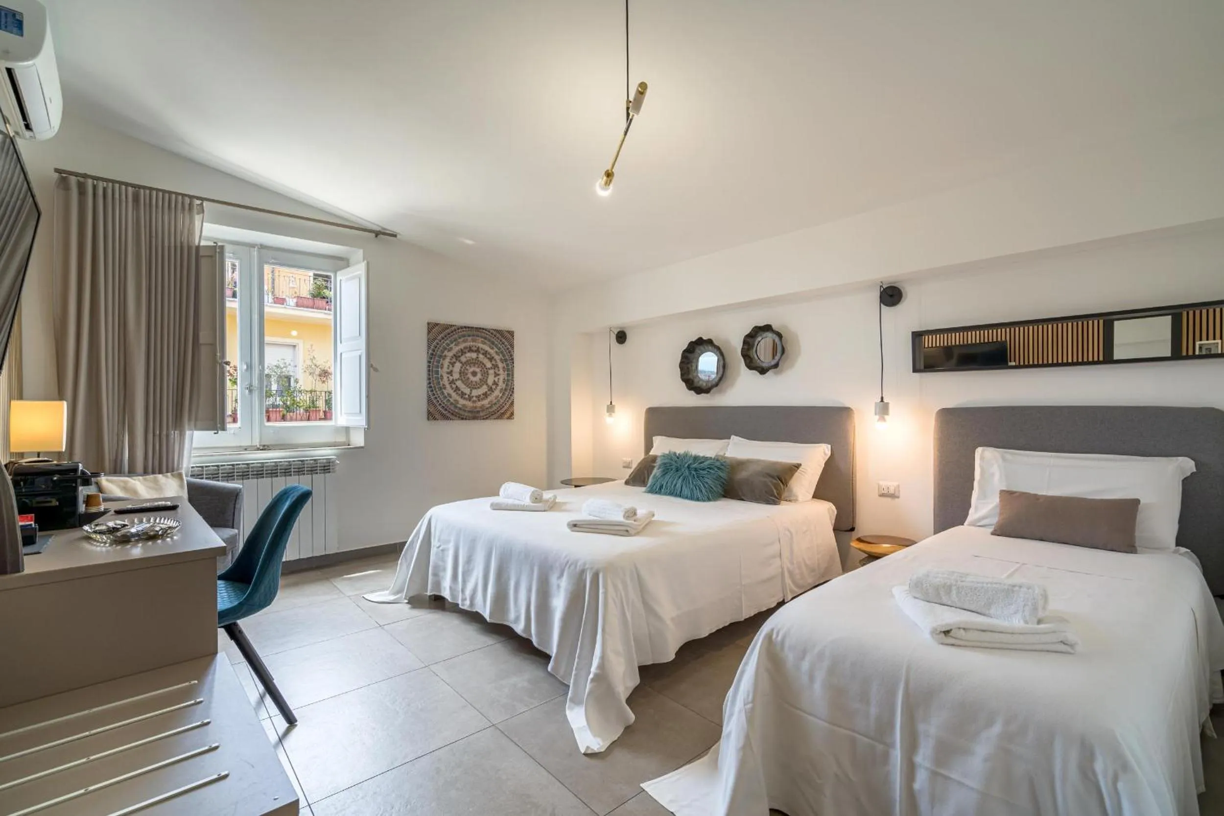 Bedroom, Bed in Al Duomo Rooms & Flats