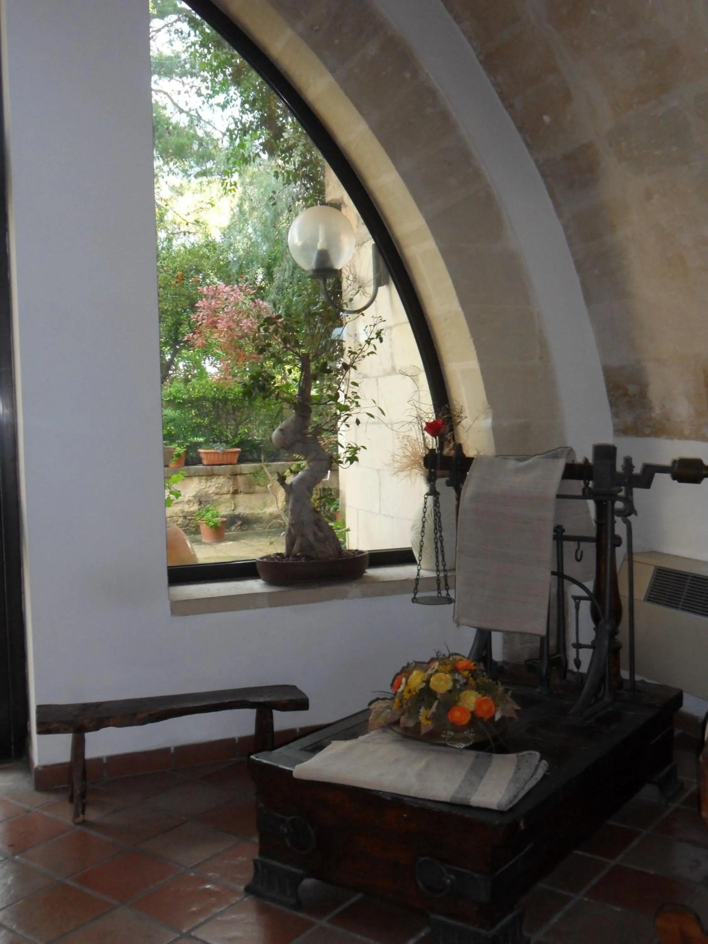 Lobby or reception in Masseria Gattamora