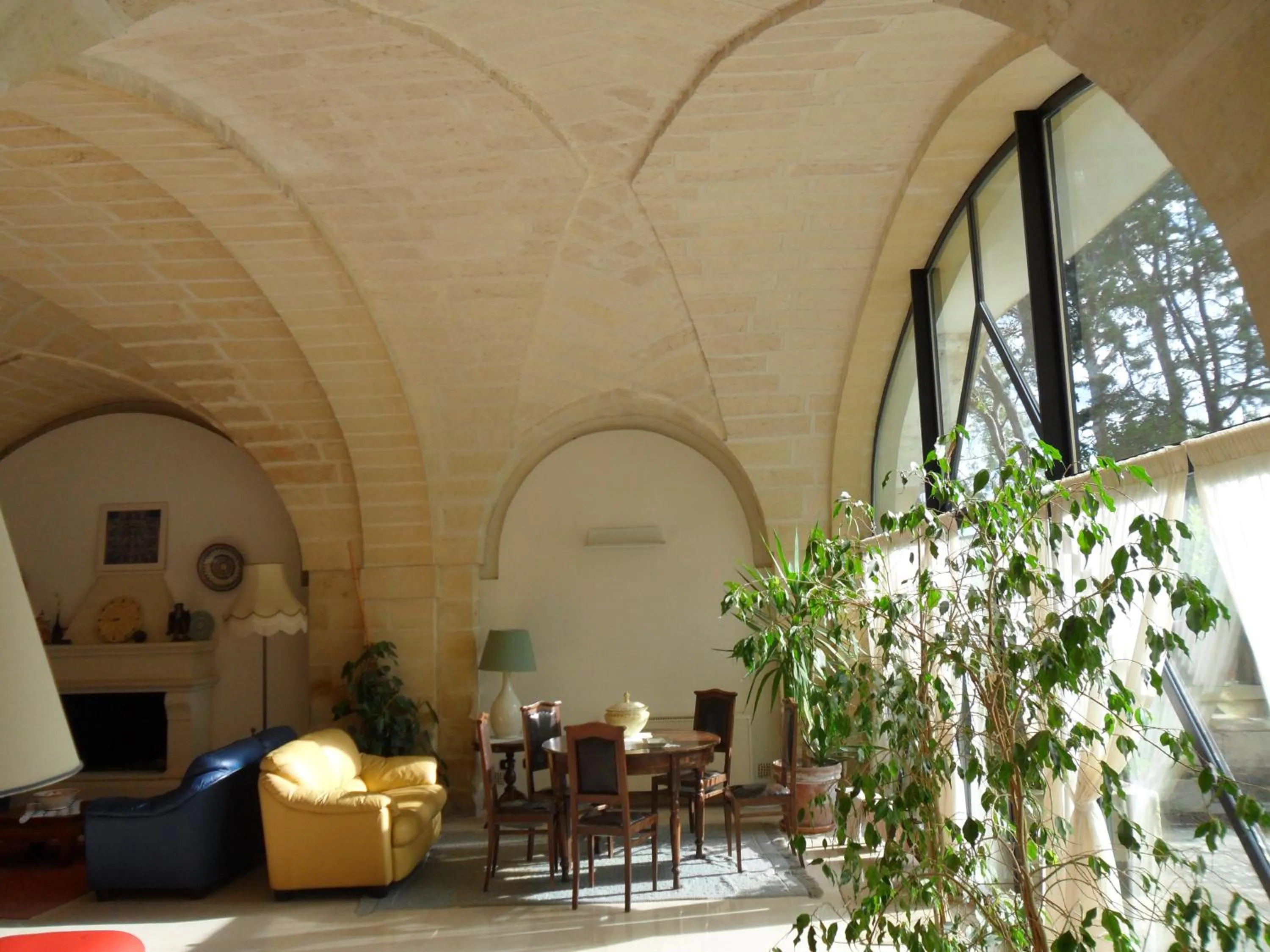 Lobby or reception in Masseria Gattamora