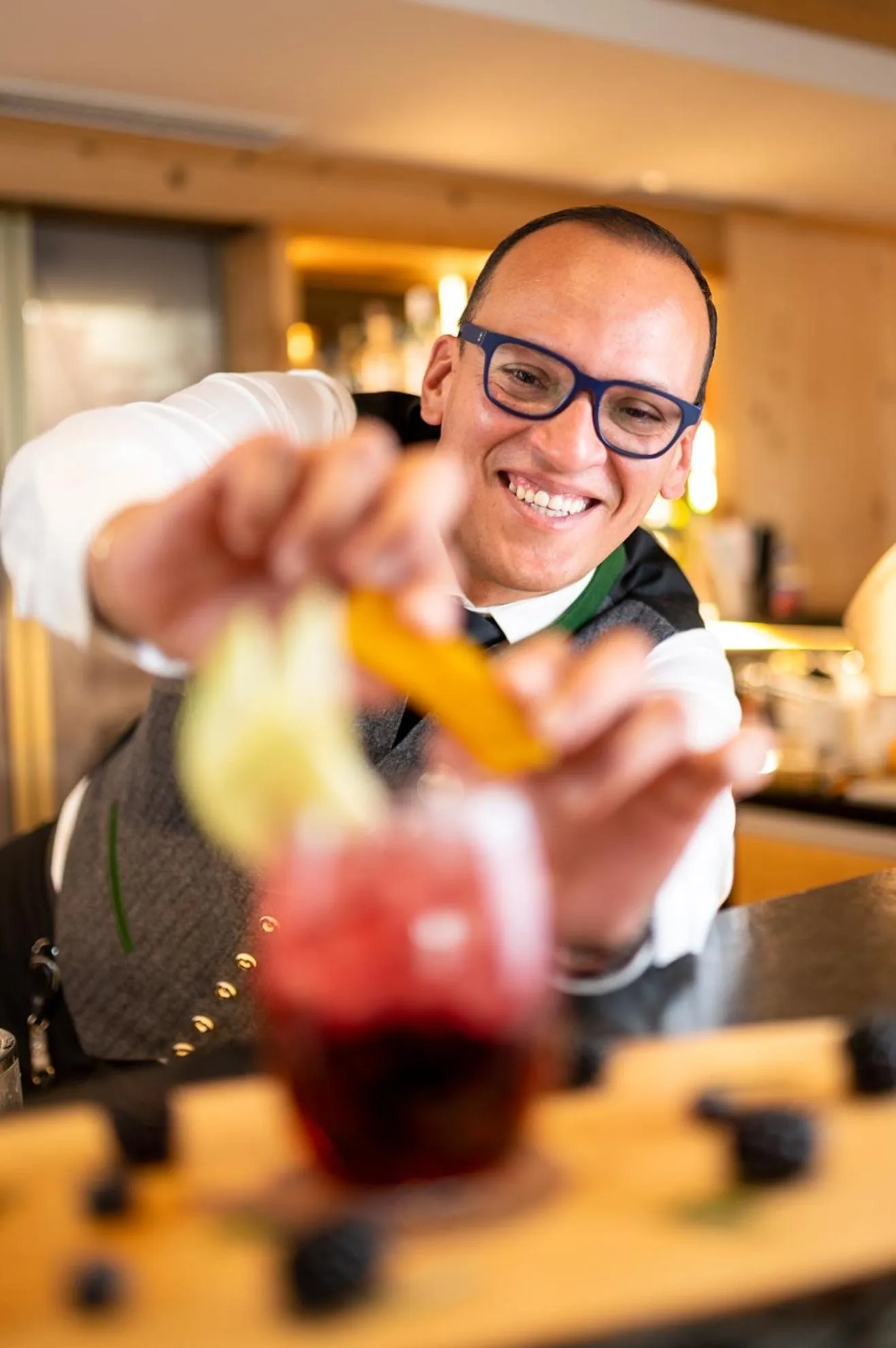 Lounge or bar in Hotel Enzian