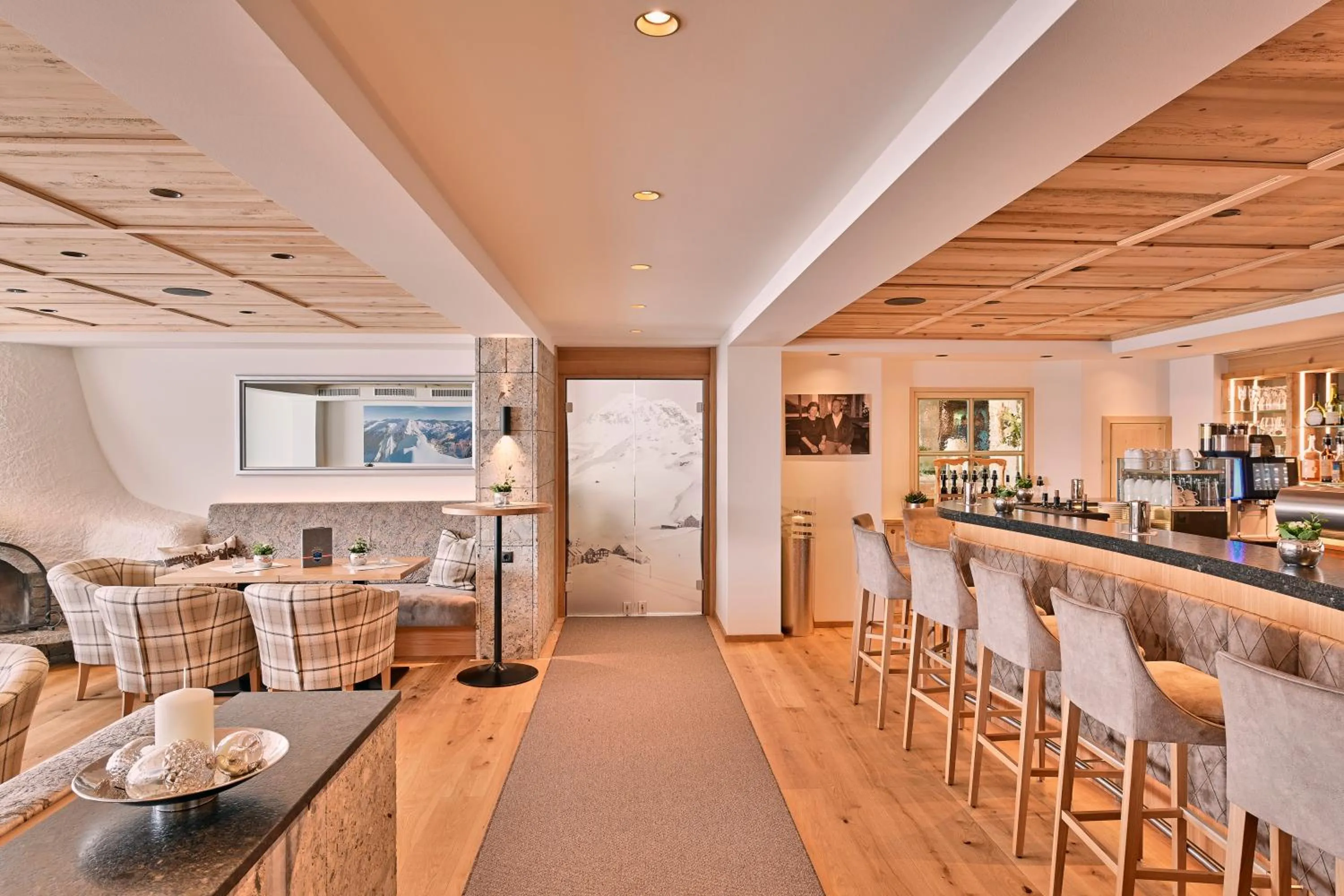 Lounge or bar in Hotel Enzian