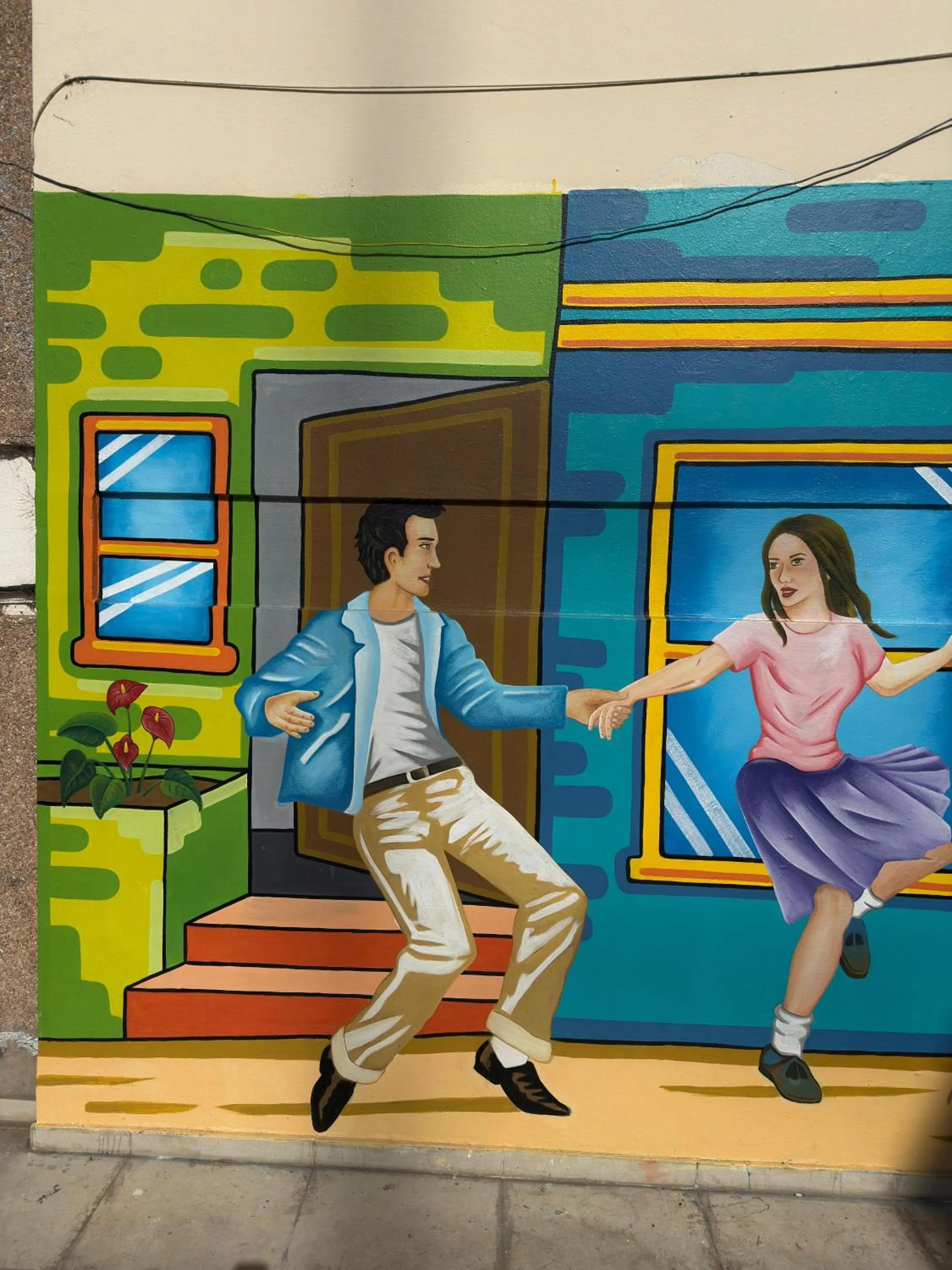 Balcony/Terrace in Link Cordoba Hostel