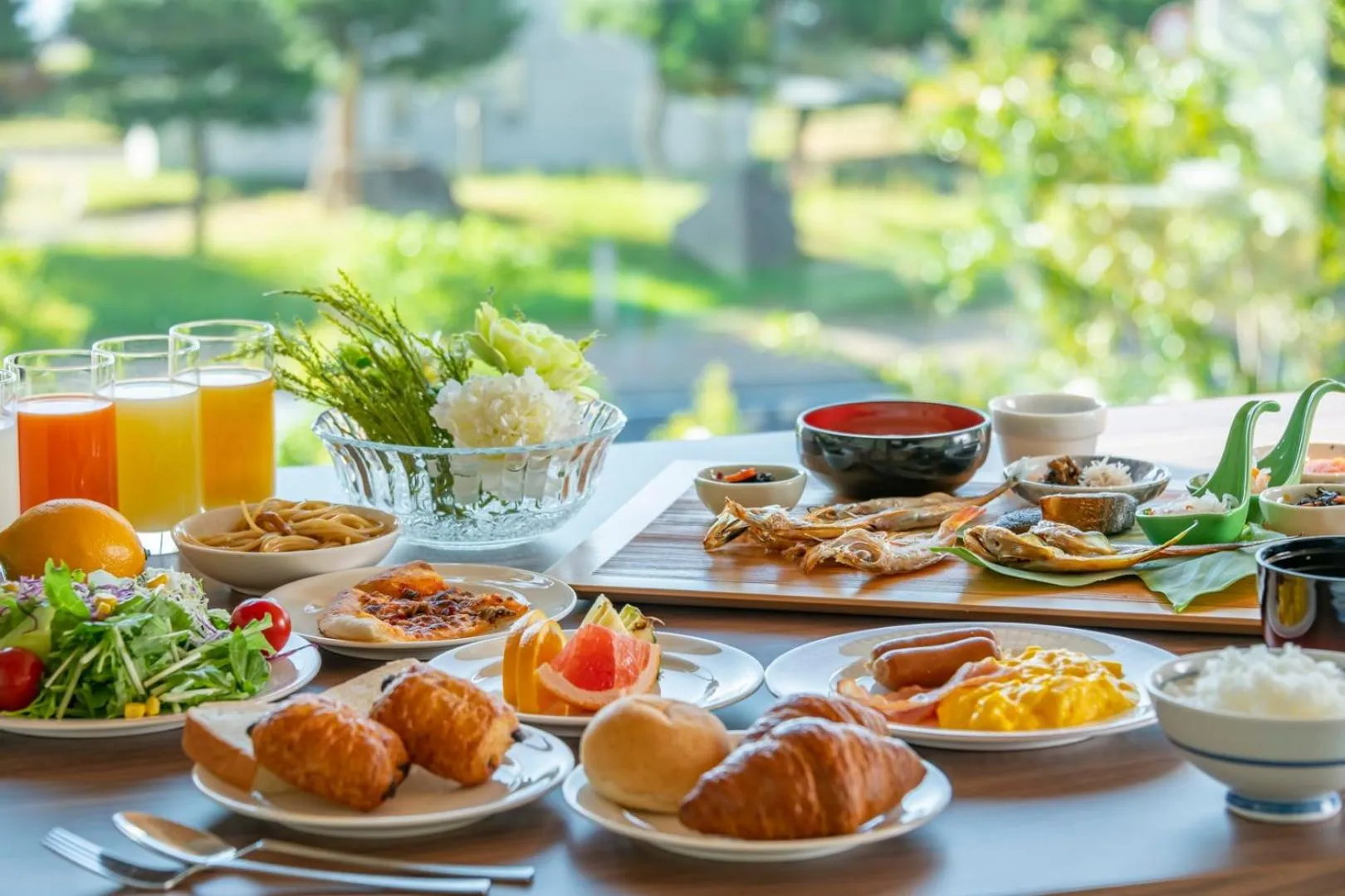 Breakfast in Hotel Ichibata
