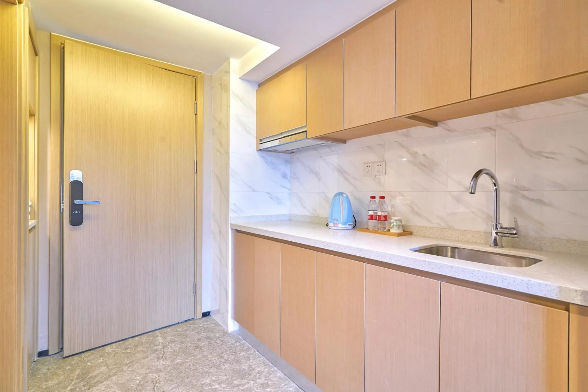 Kitchen or kitchenette in Plesant Daily Rental Apartment