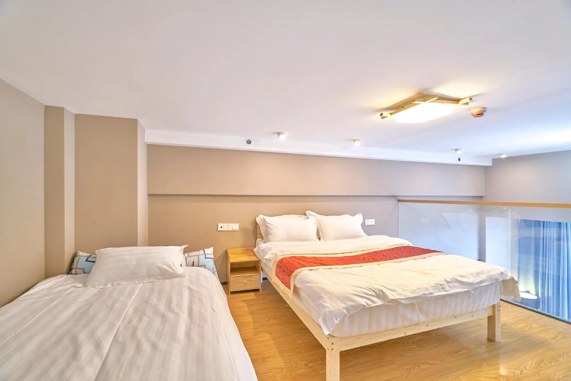 Bed in Plesant Daily Rental Apartment