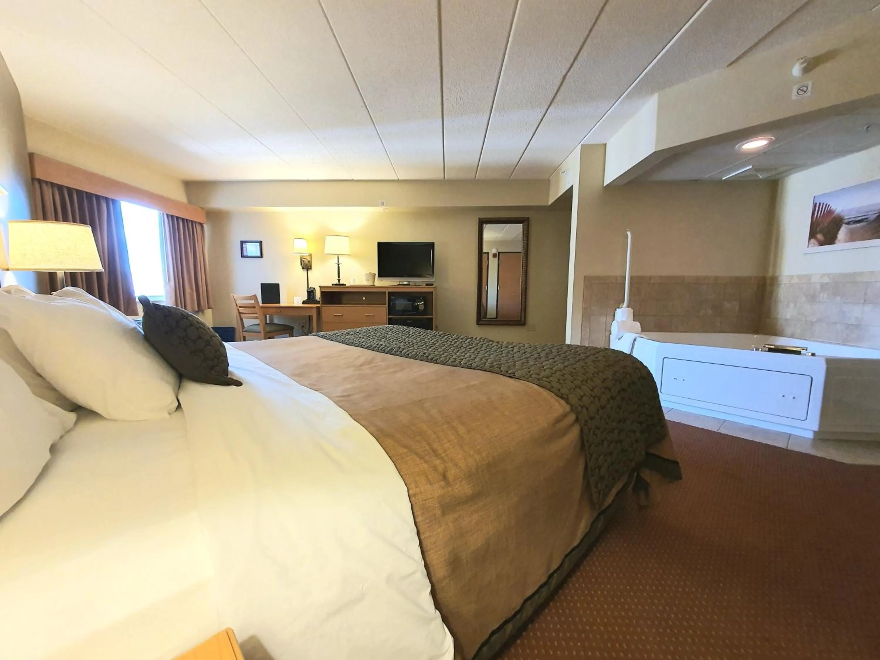 Bed in AmeriVu Inn and Suites - Waconia
