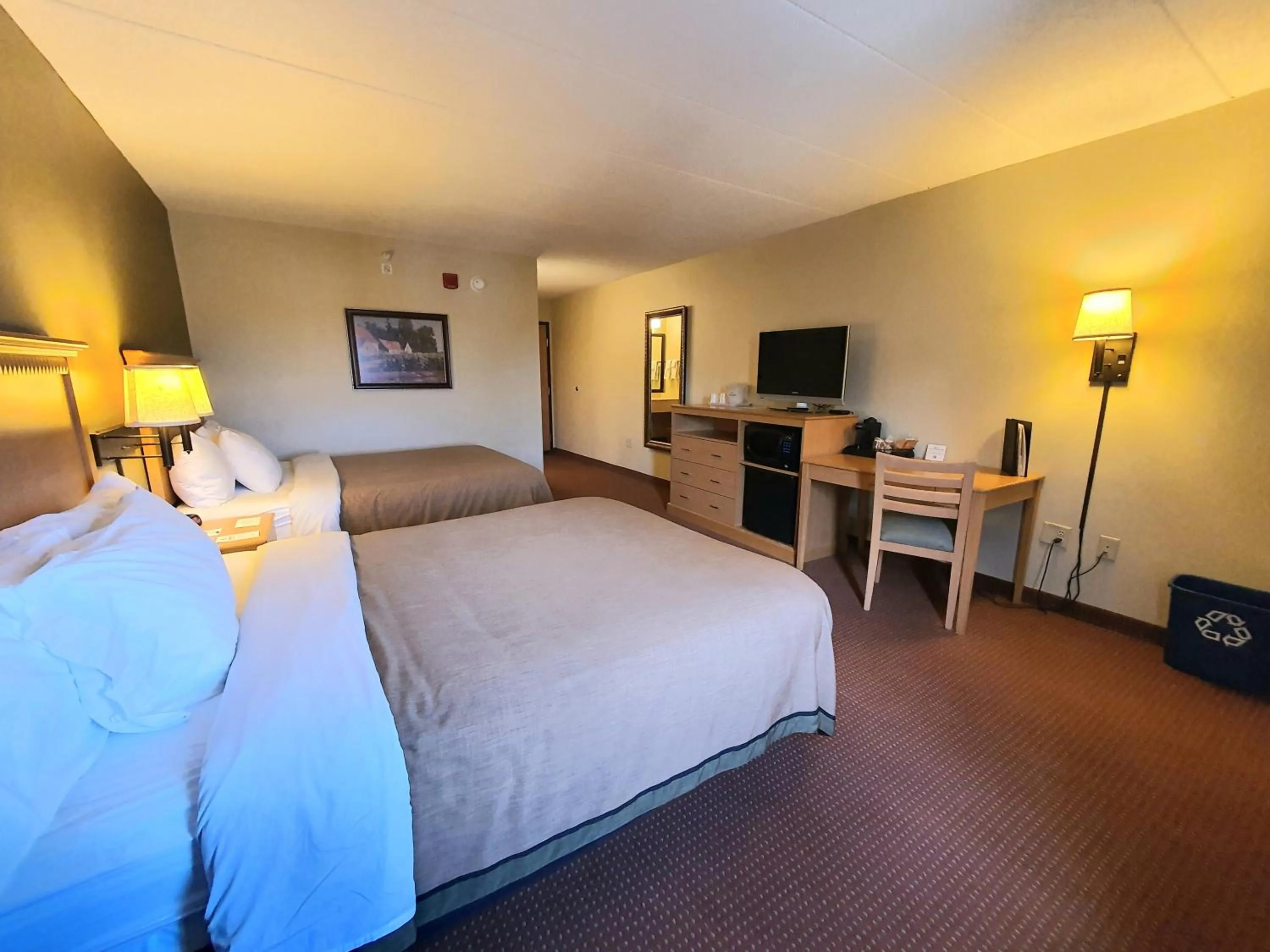 Bed in AmeriVu Inn and Suites - Waconia