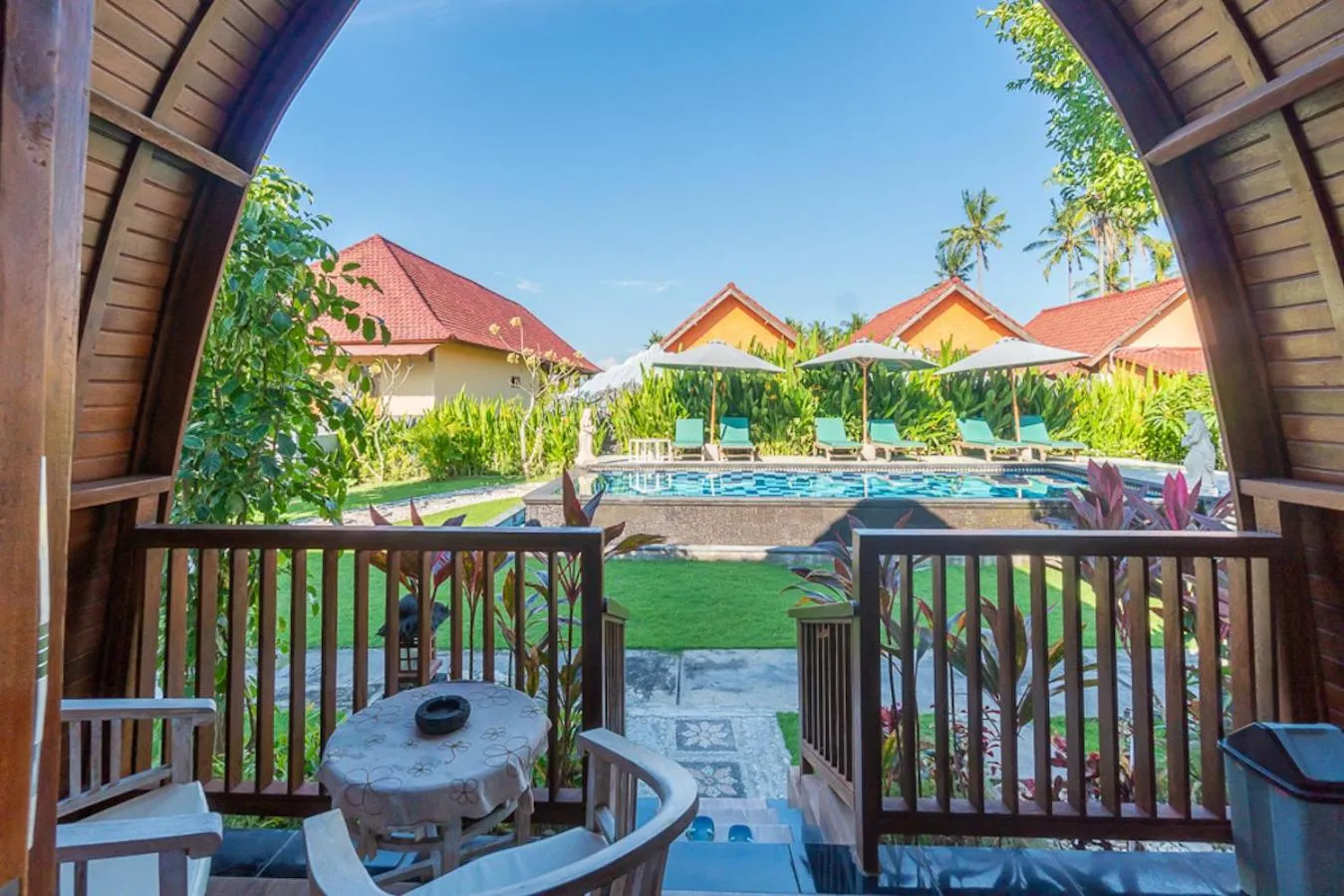 Patio in Kukuh Penida Village by Bukit Vista