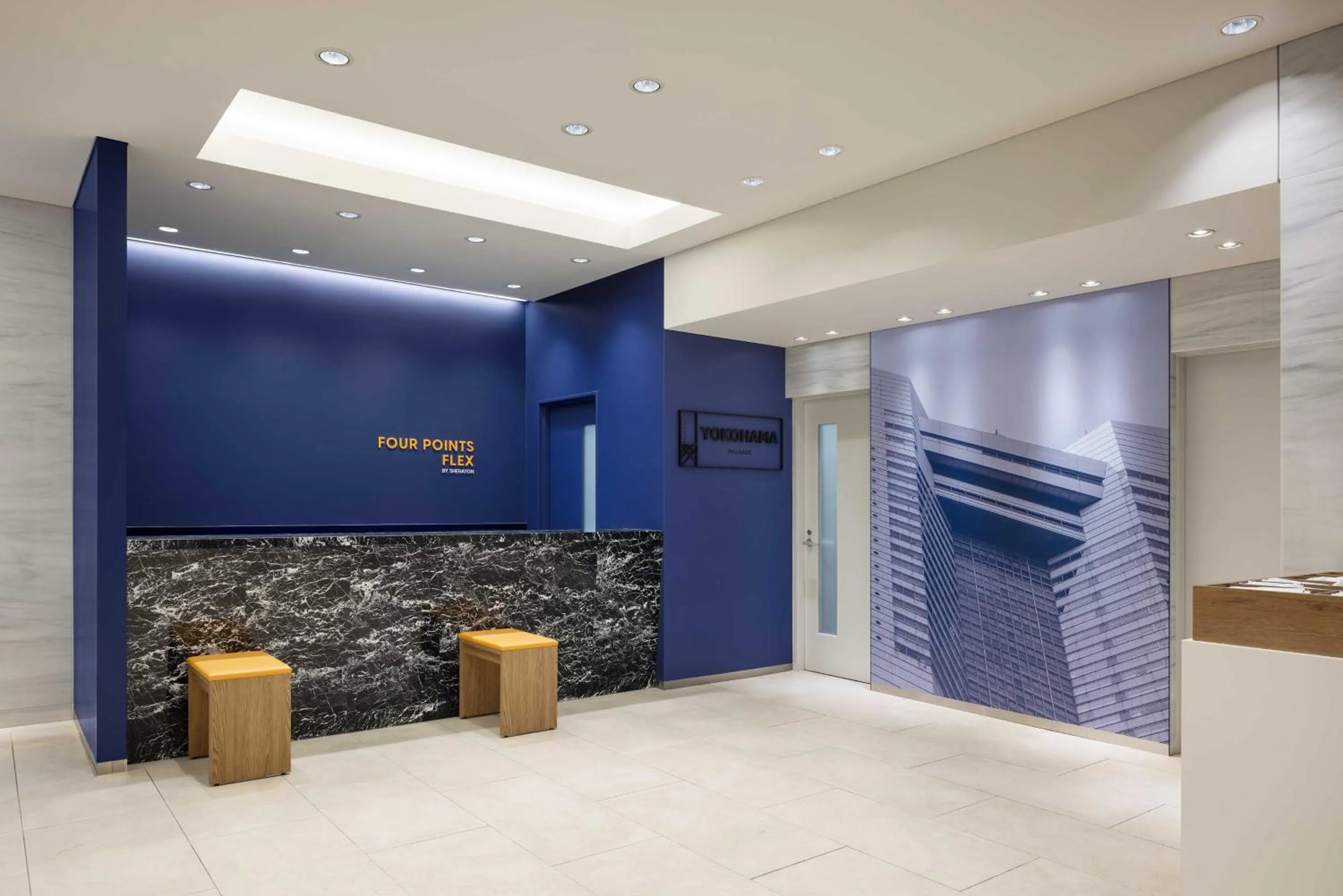 Lobby or reception in Four Points Flex by Sheraton Yokohama West