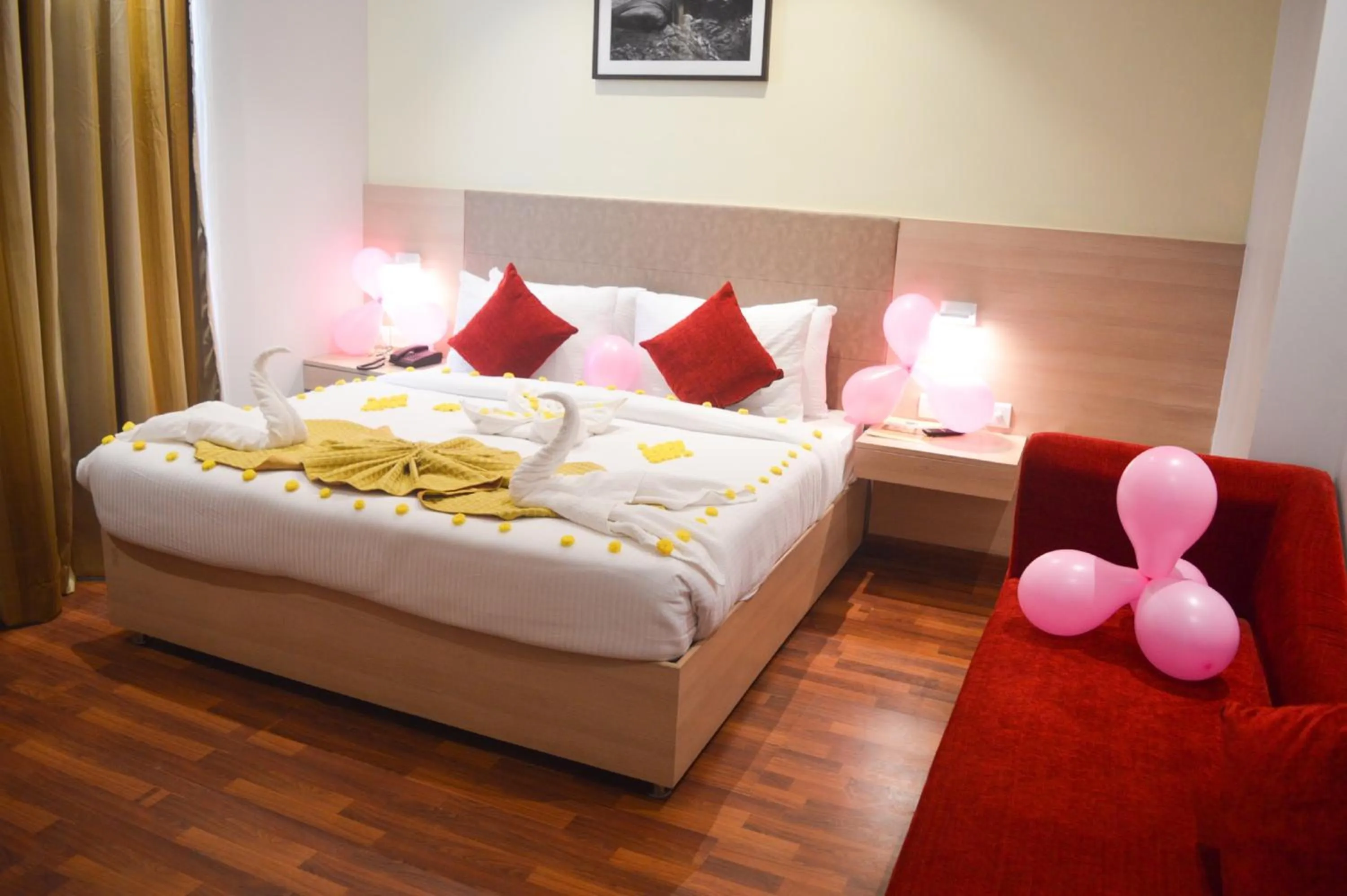 Bedroom, Bed in Hotel River Retreat