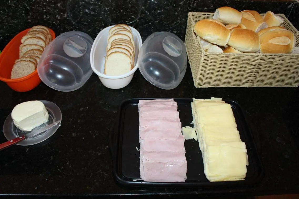 Breakfast in Pousada Canto Verde