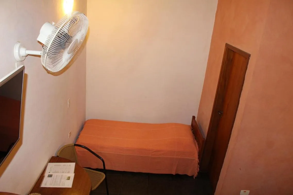 Bed in Pousada Canto Verde