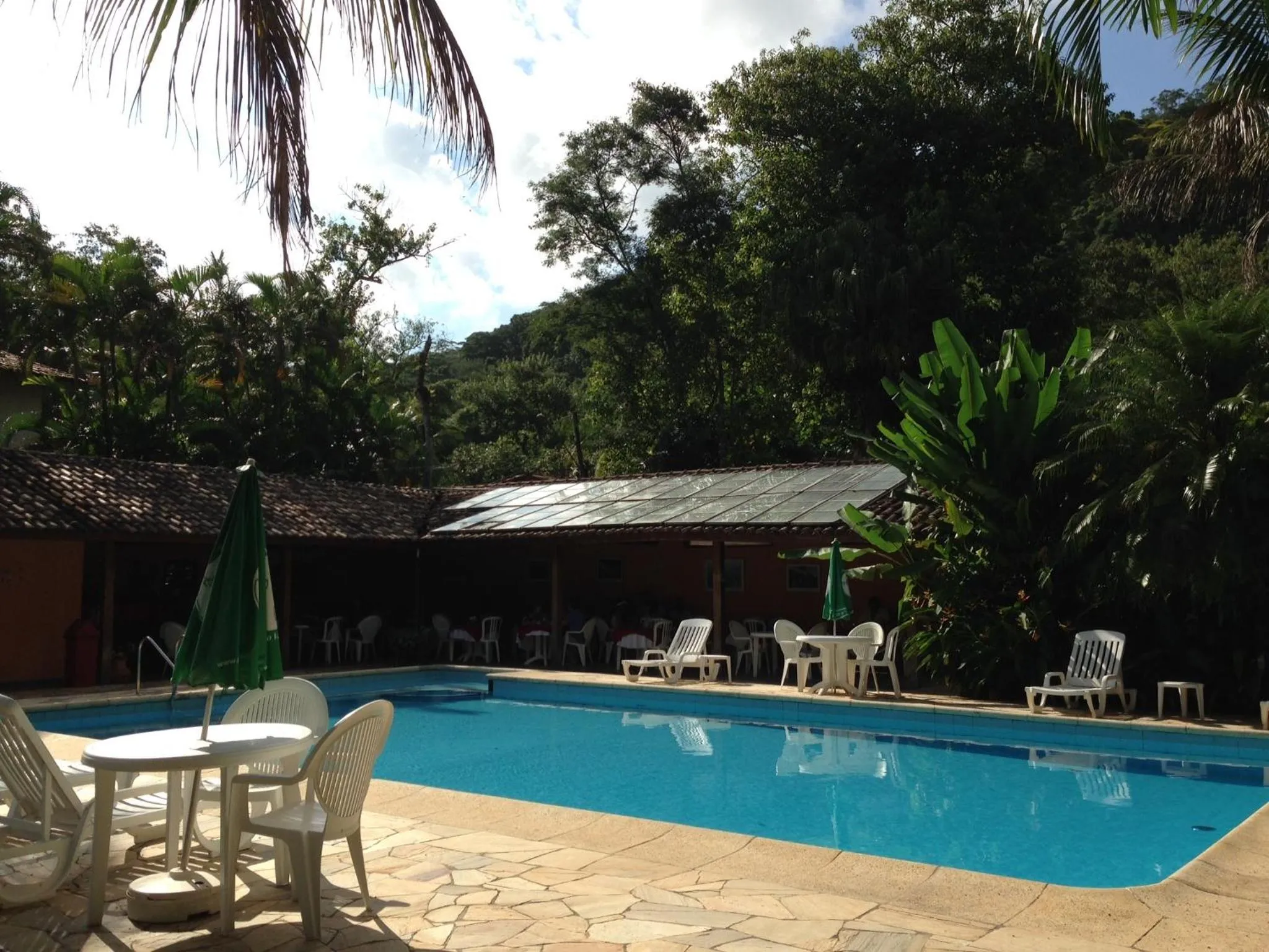 Property building in Pousada Canto Verde