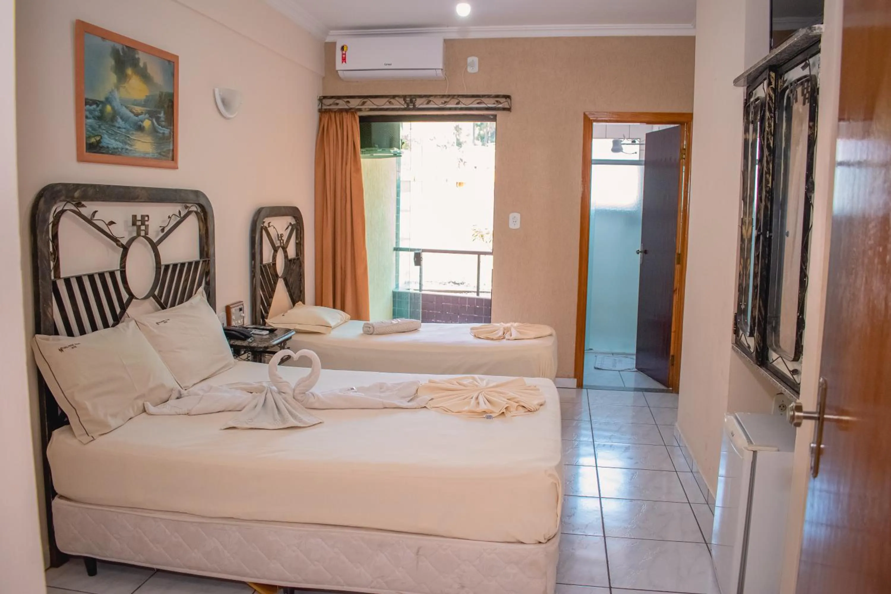 Bed in Hollywood Palace Hotel