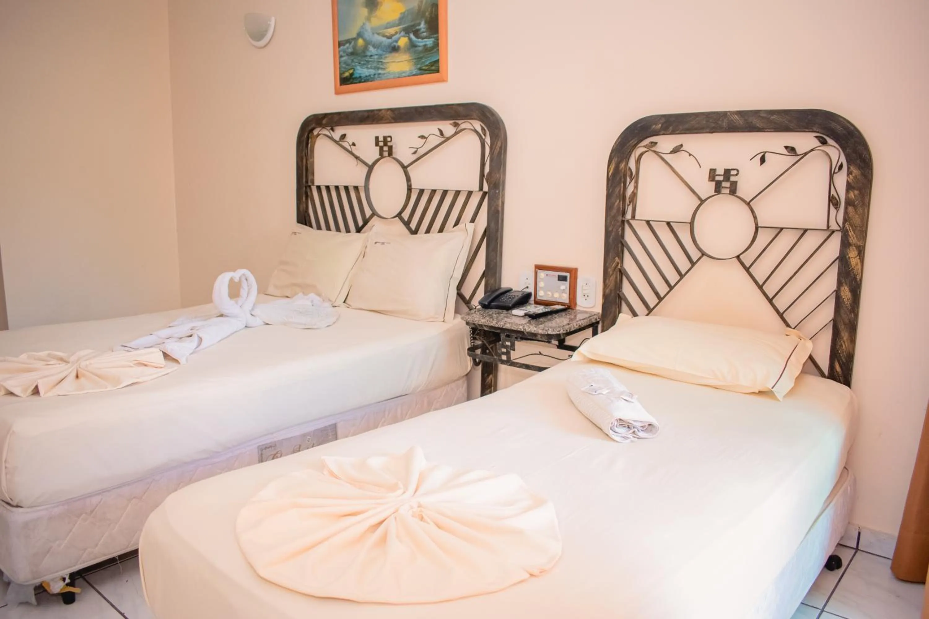 Bed in Hollywood Palace Hotel