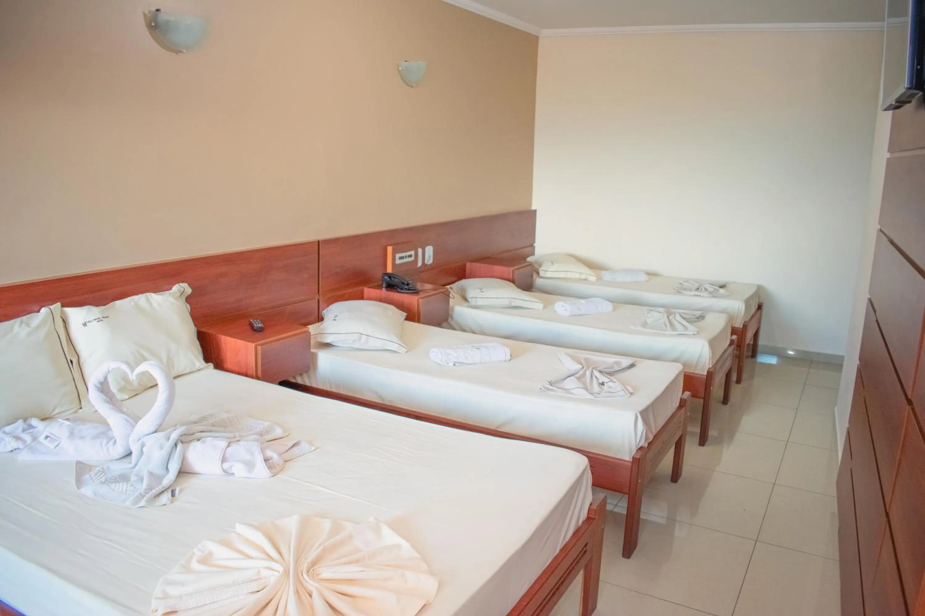 Bed in Hollywood Palace Hotel