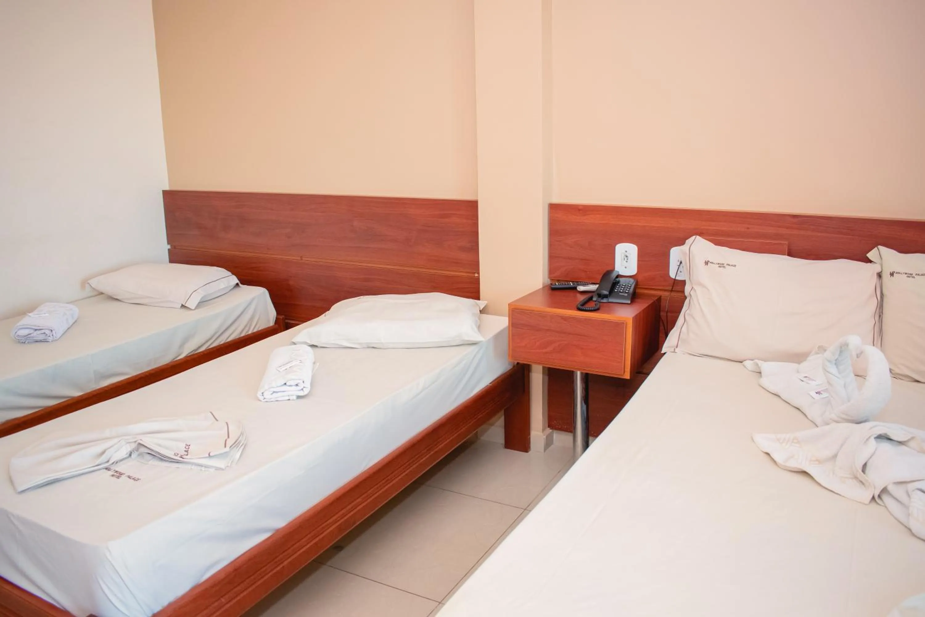 Bed in Hollywood Palace Hotel