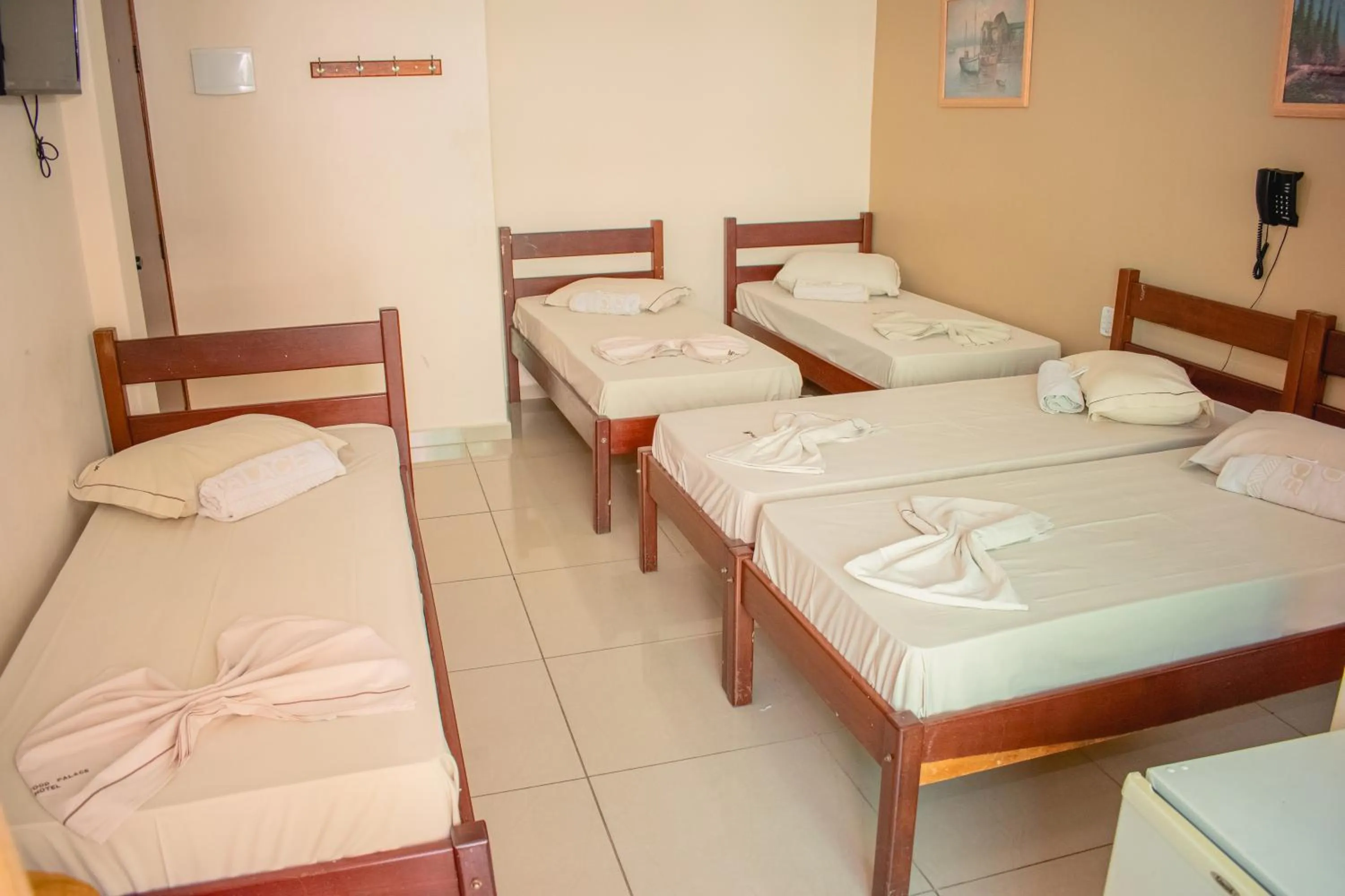 Bed in Hollywood Palace Hotel