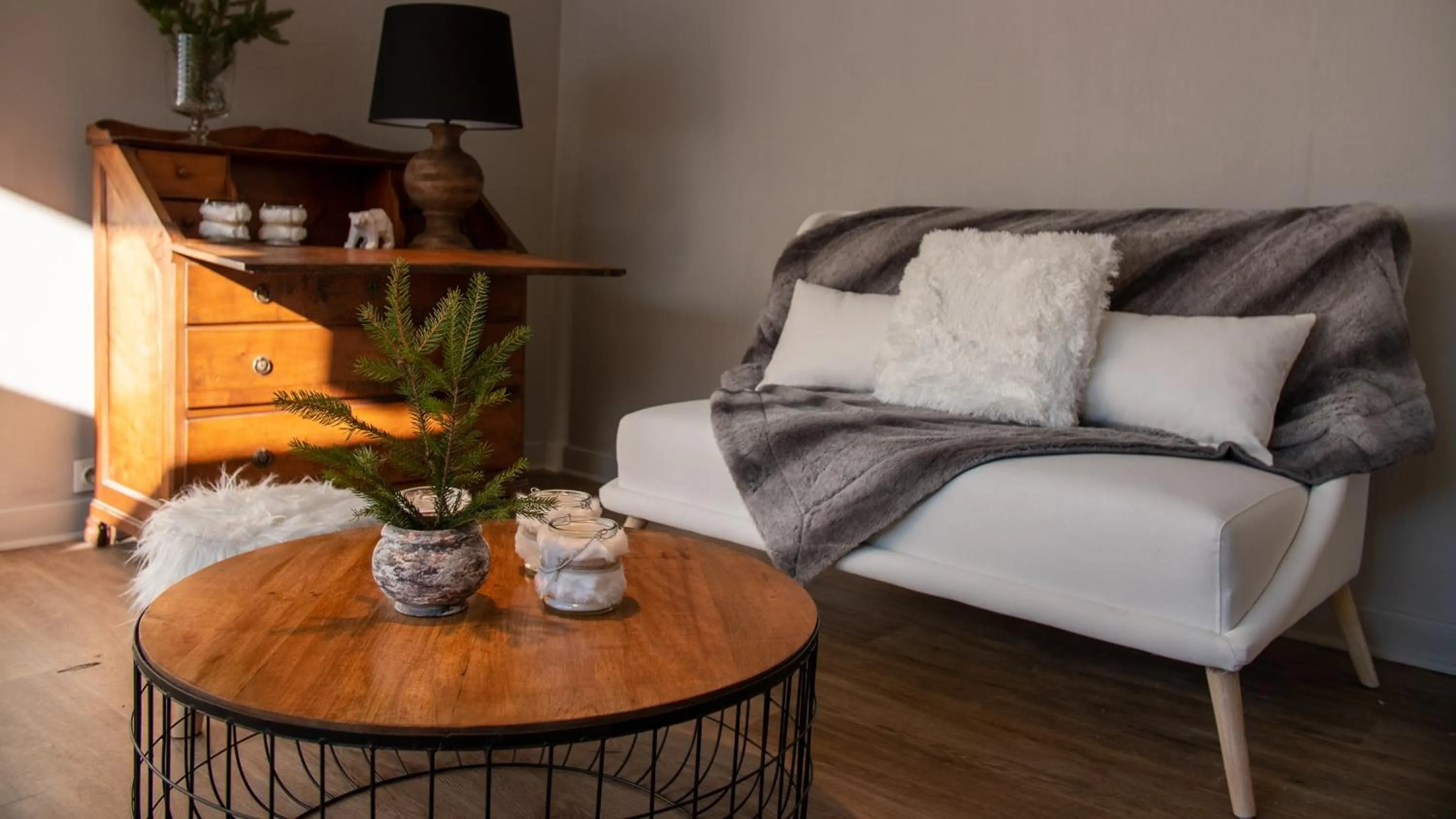 Lobby or reception in Hôtel Arbois Bettex