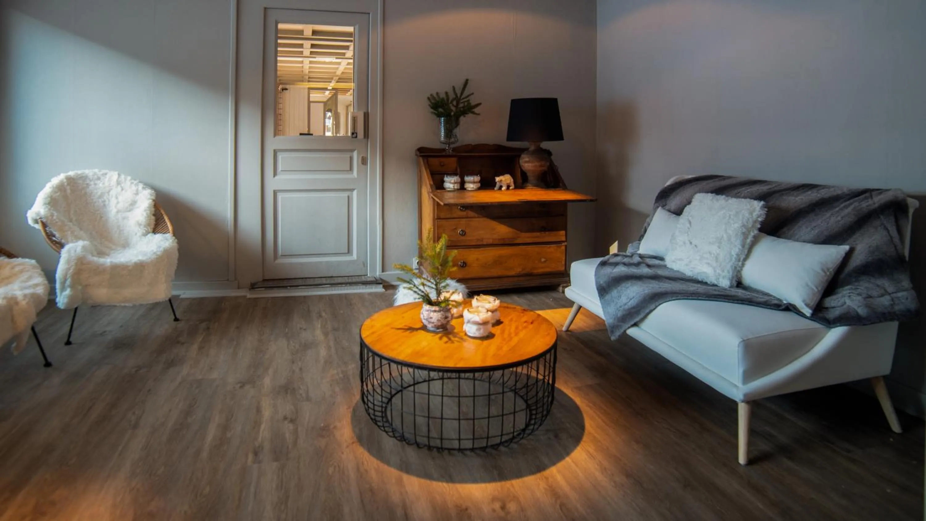 Lobby or reception in Hôtel Arbois Bettex