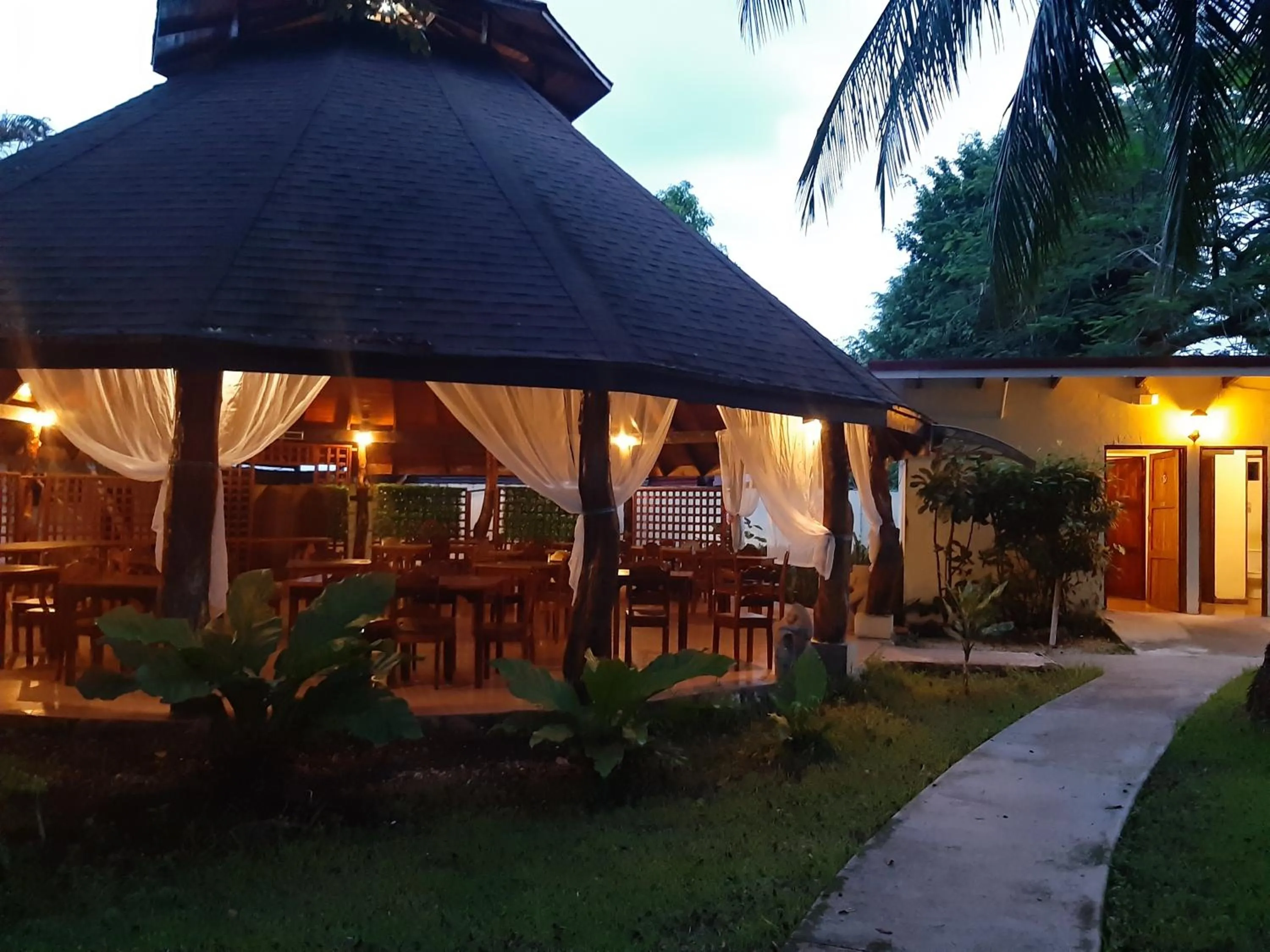 Patio in Samara Beach Hotel
