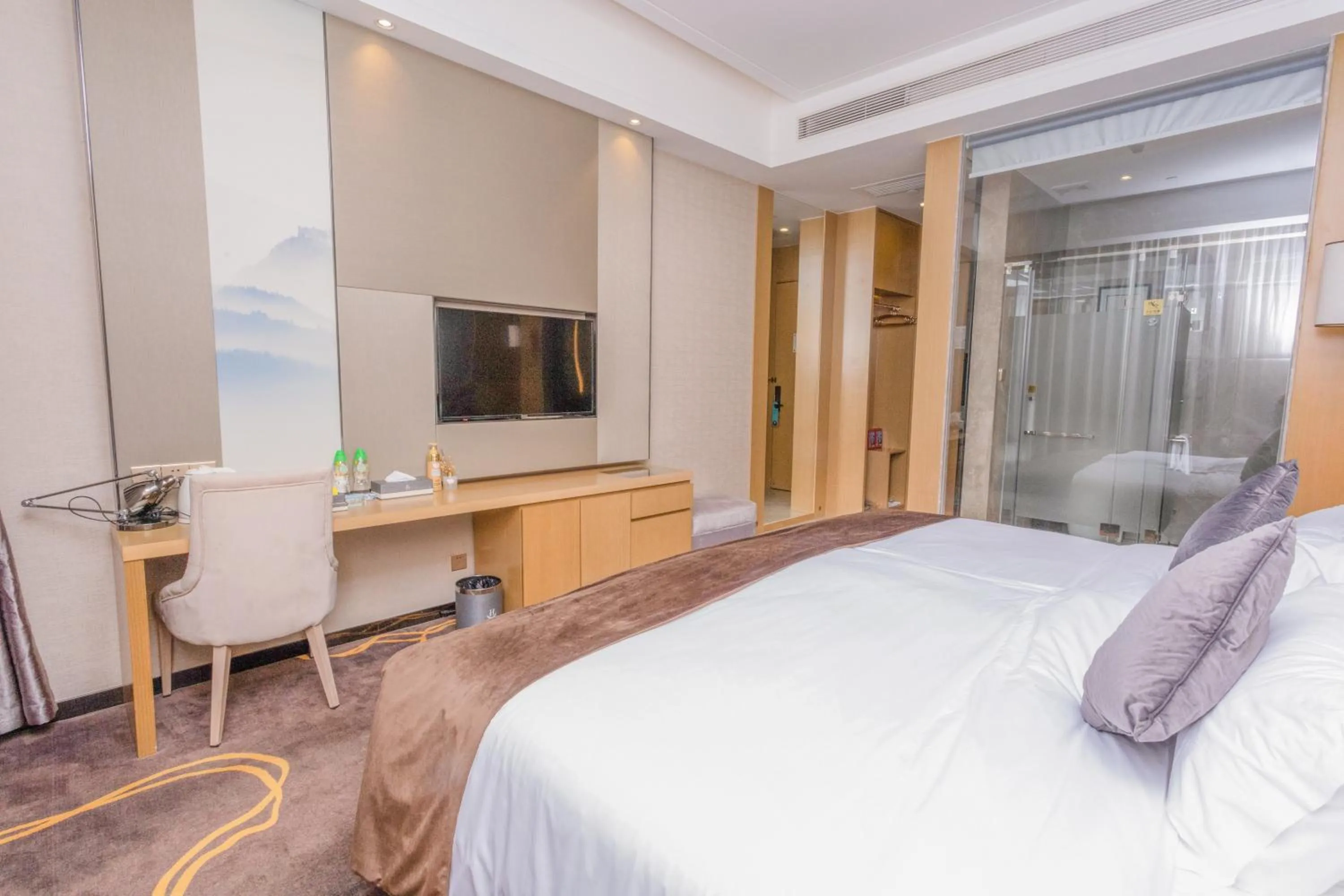 Bedroom in Taishan He Style Hotel