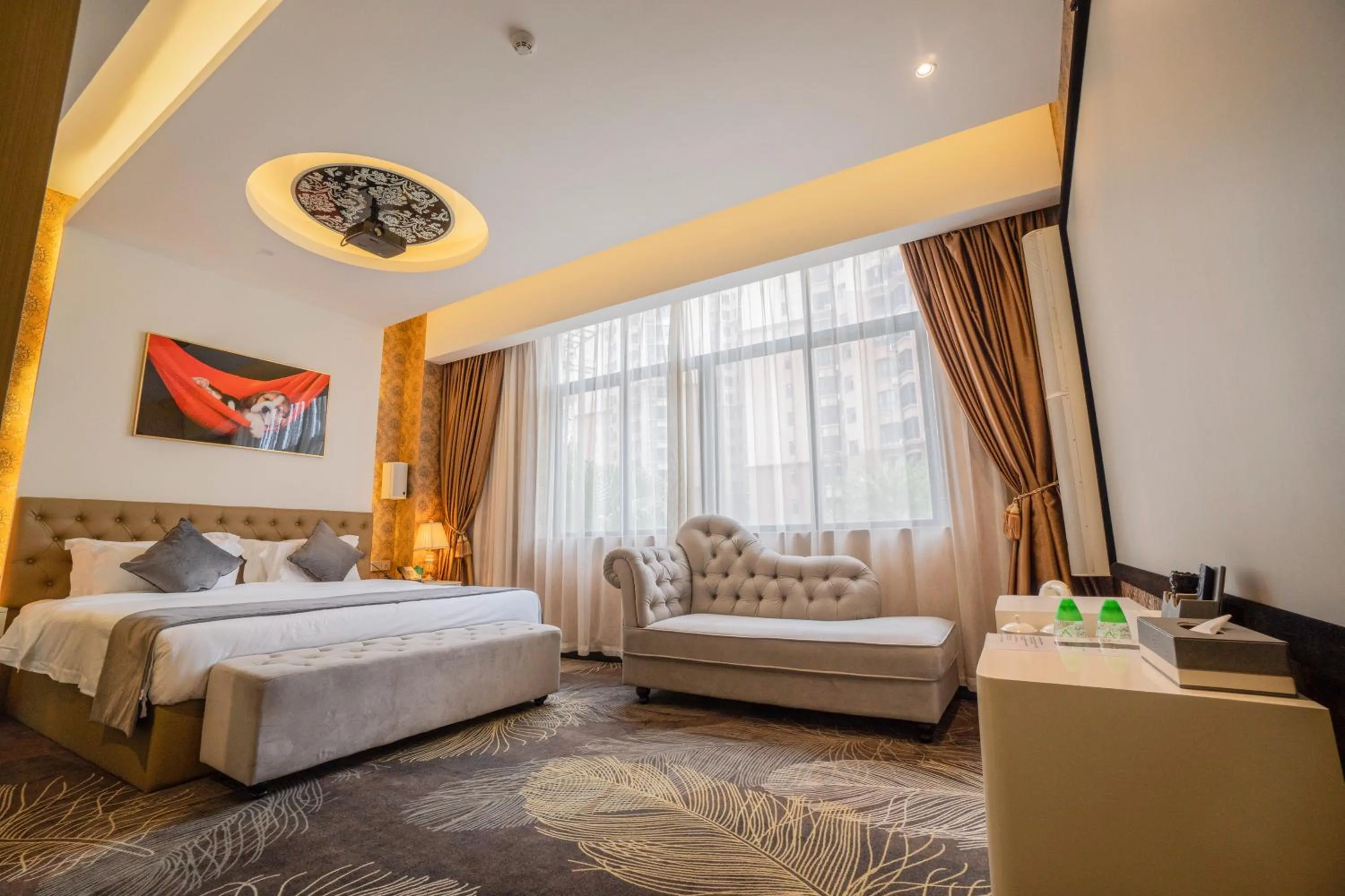 Photo of the whole room in Taishan He Style Hotel