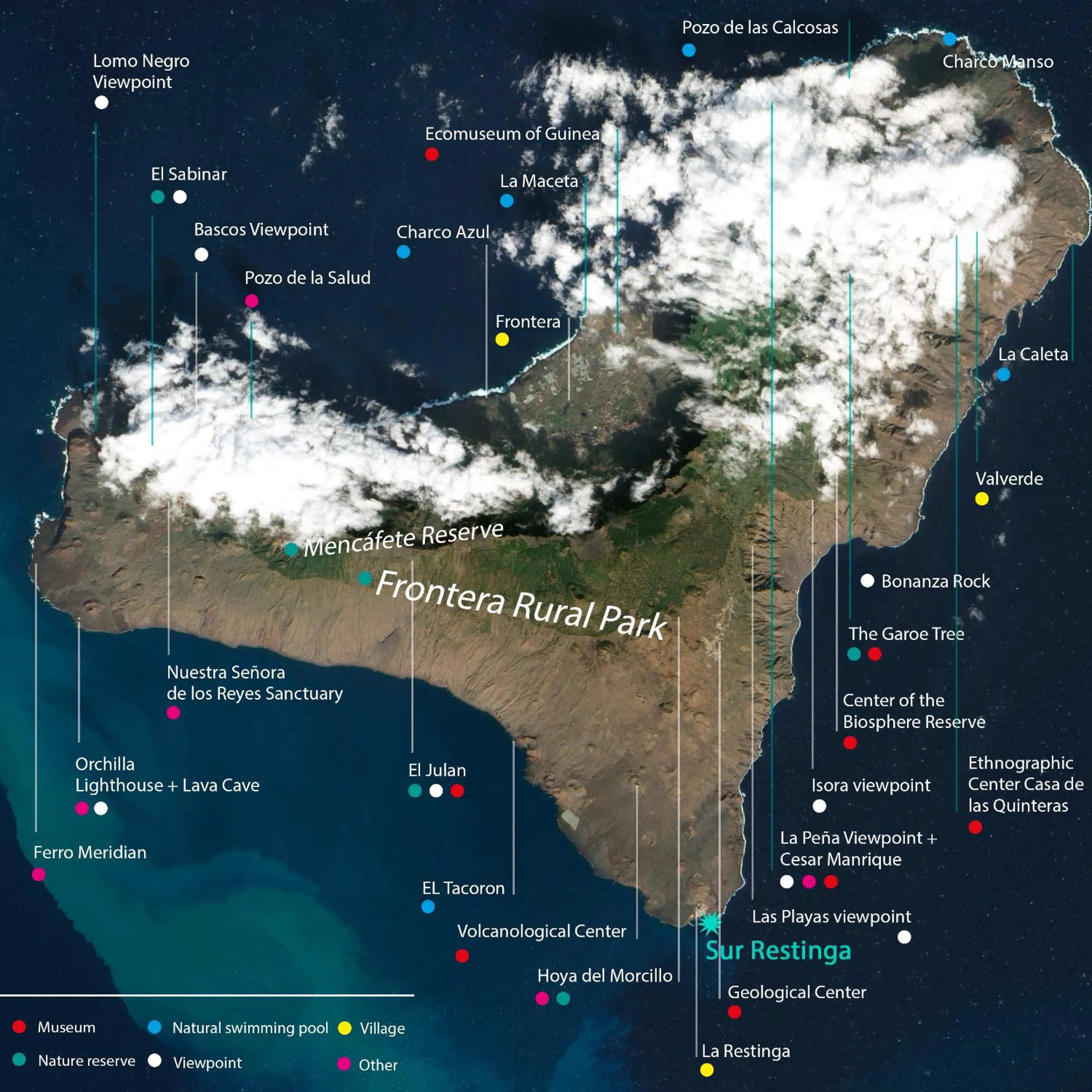 Nearby landmark in Sur Restinga