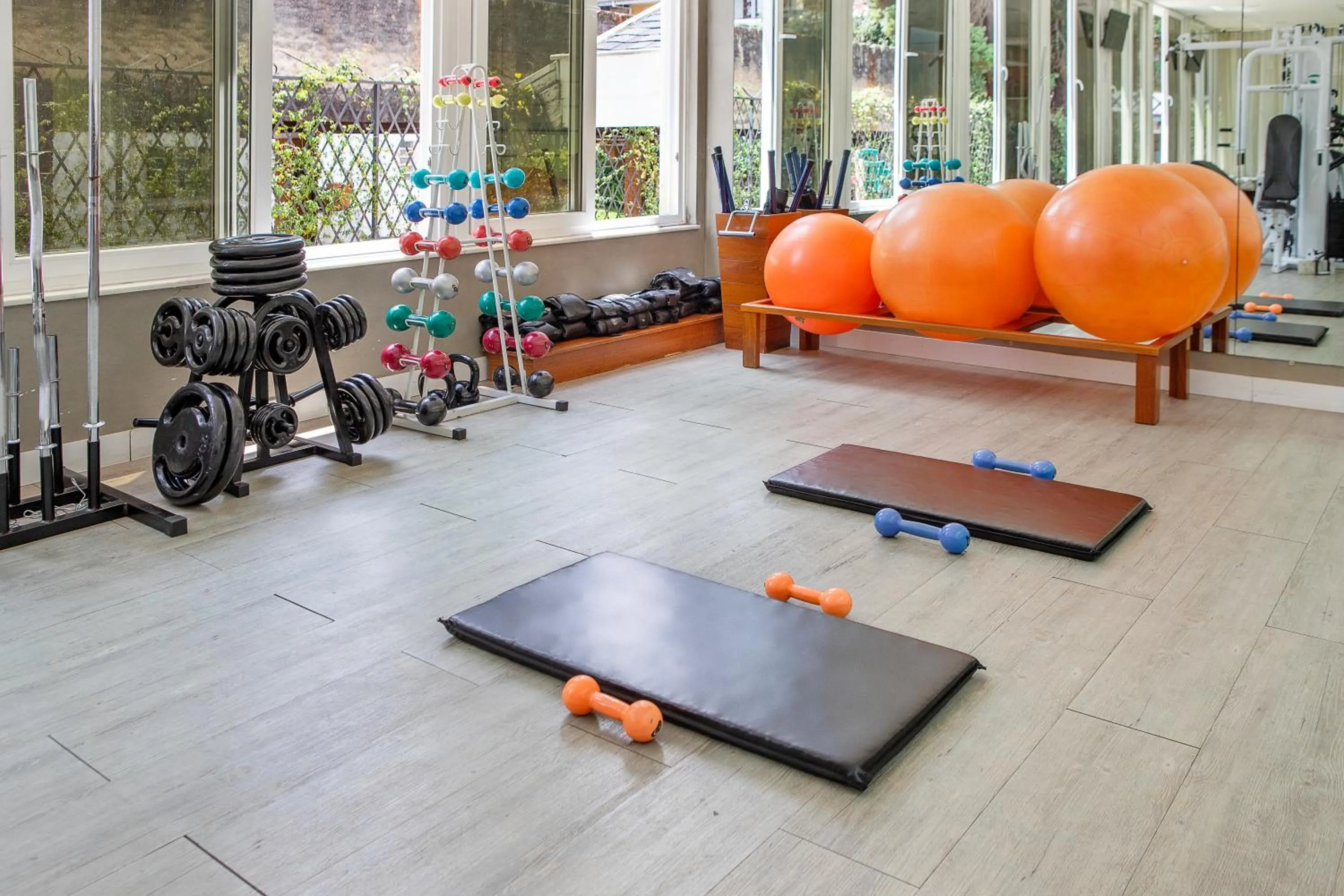 Fitness centre/facilities in Hotel Serra da Estrela