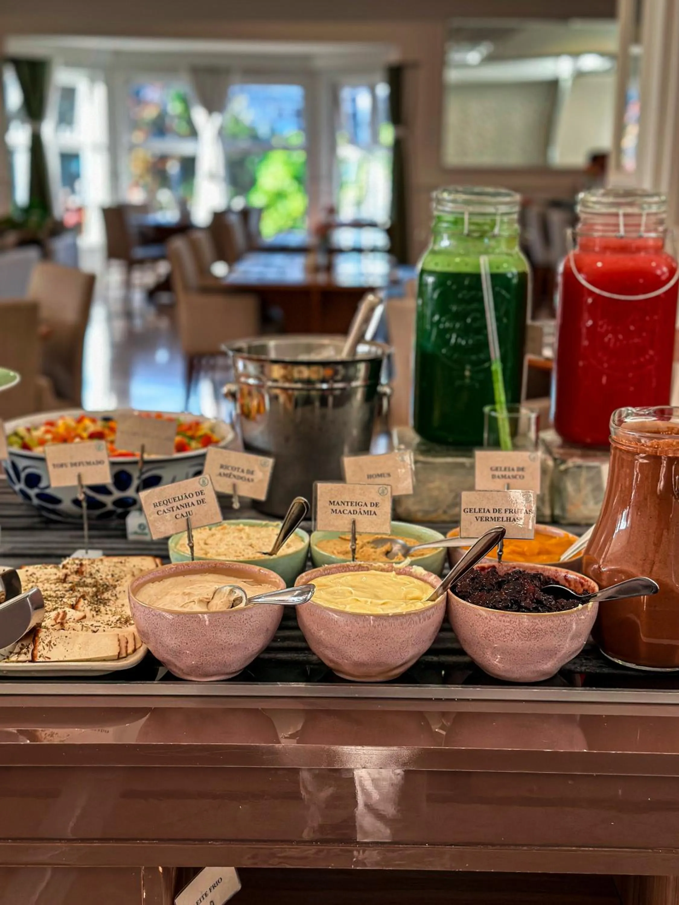 Continental breakfast in Hotel Serra da Estrela