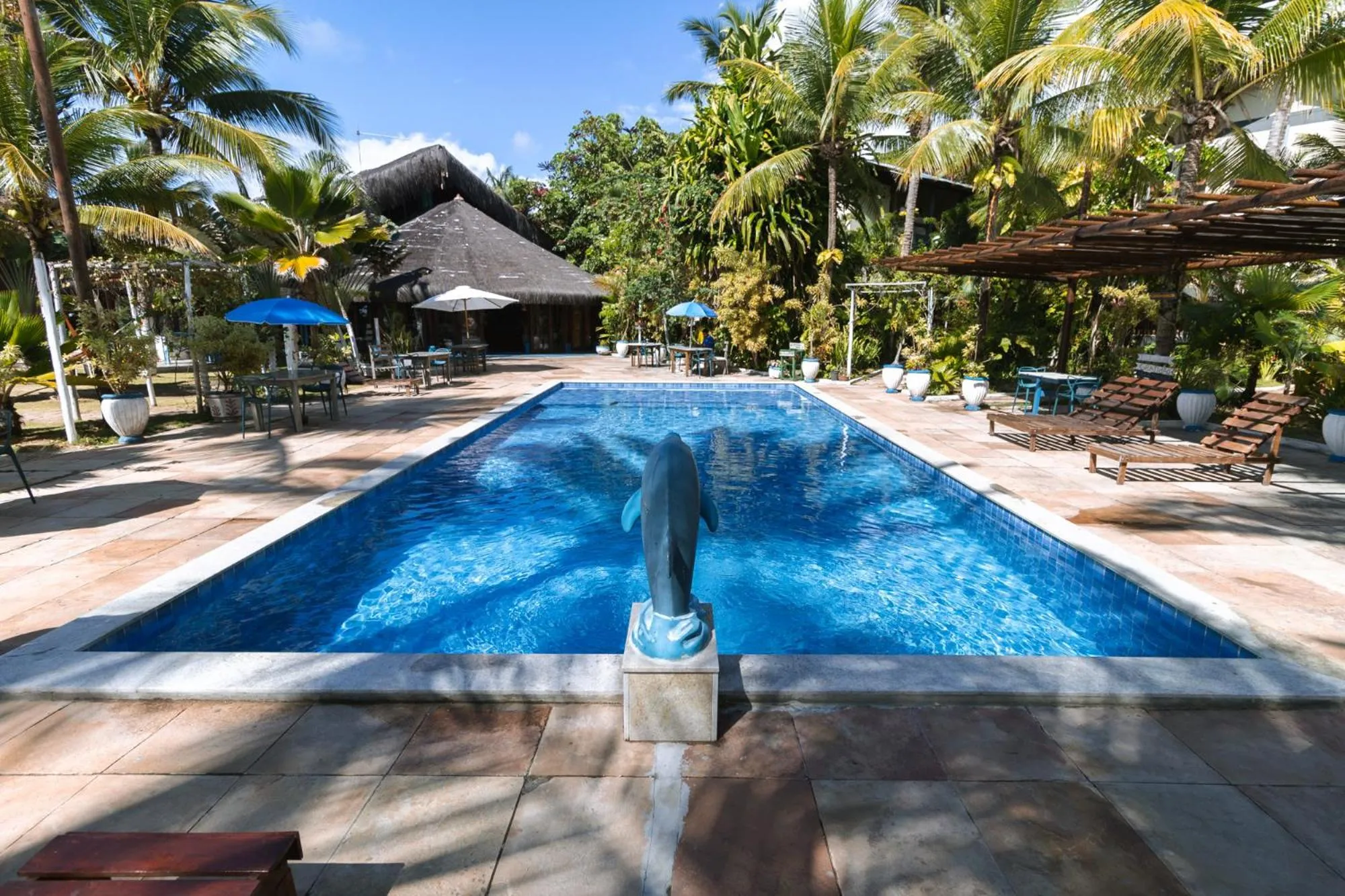 Swimming pool in Indaiá Eco Village
