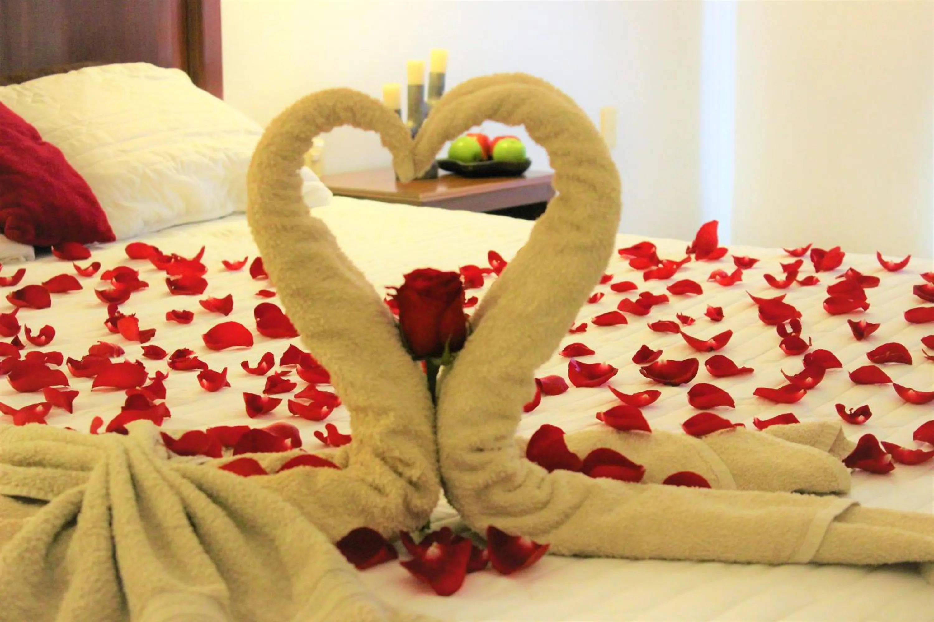 Decorative detail, Bed in Hotel Antiguo Fortin