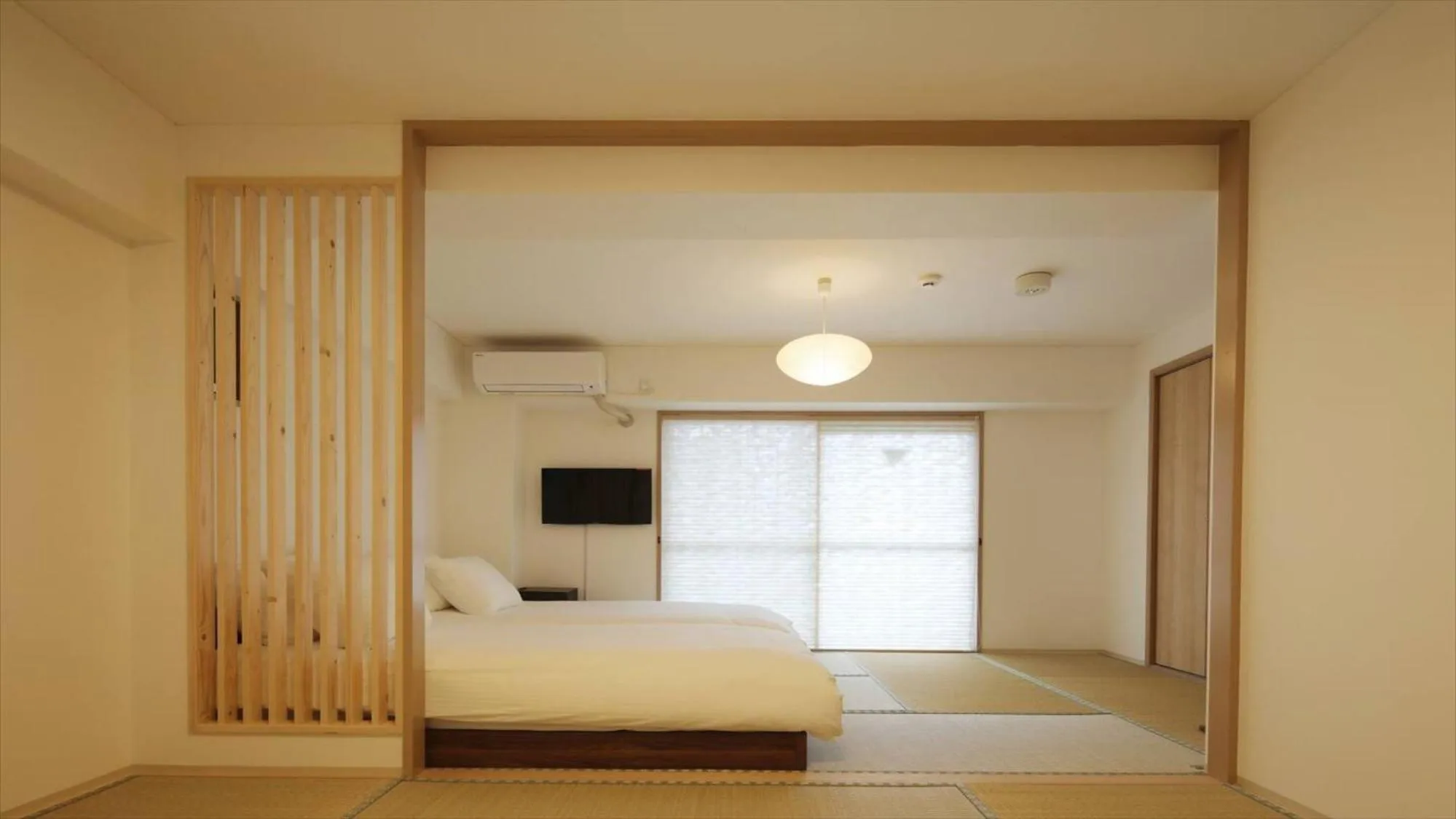 Bedroom, Bed in Apartment HOTEL KIRO Kyoto STATION