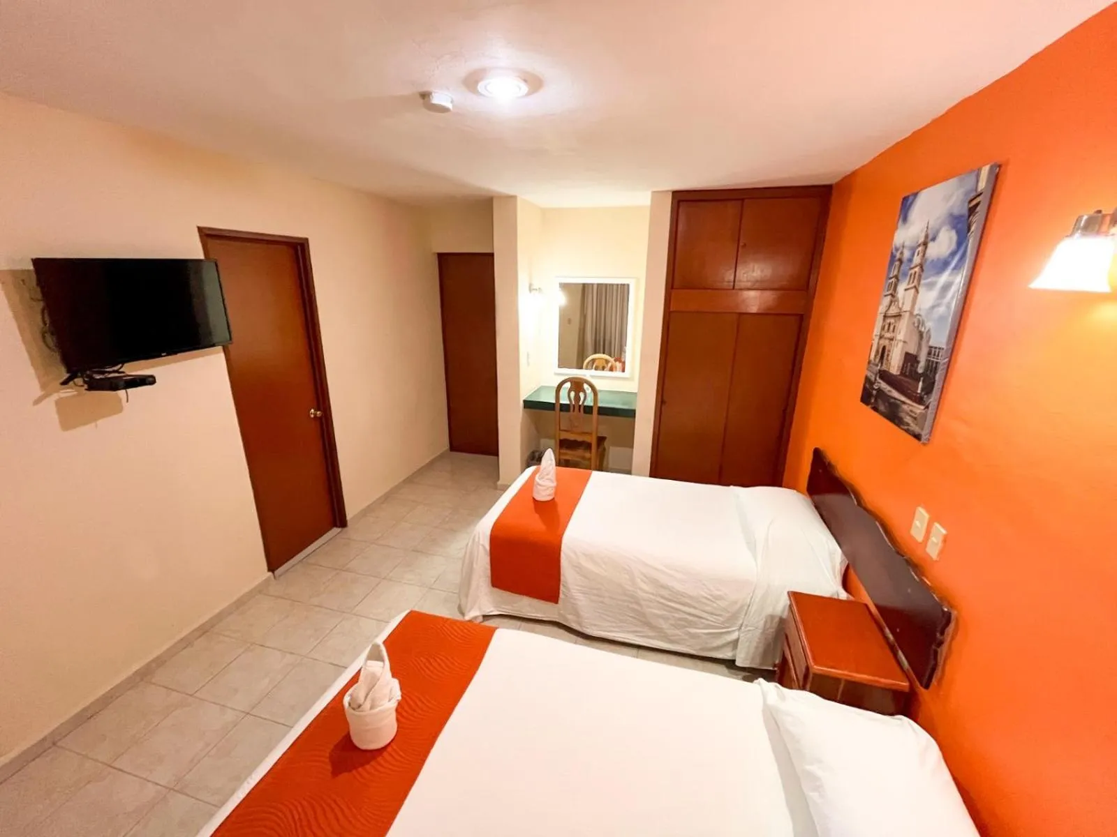 Bedroom, Bed in Hotel Uxulkah