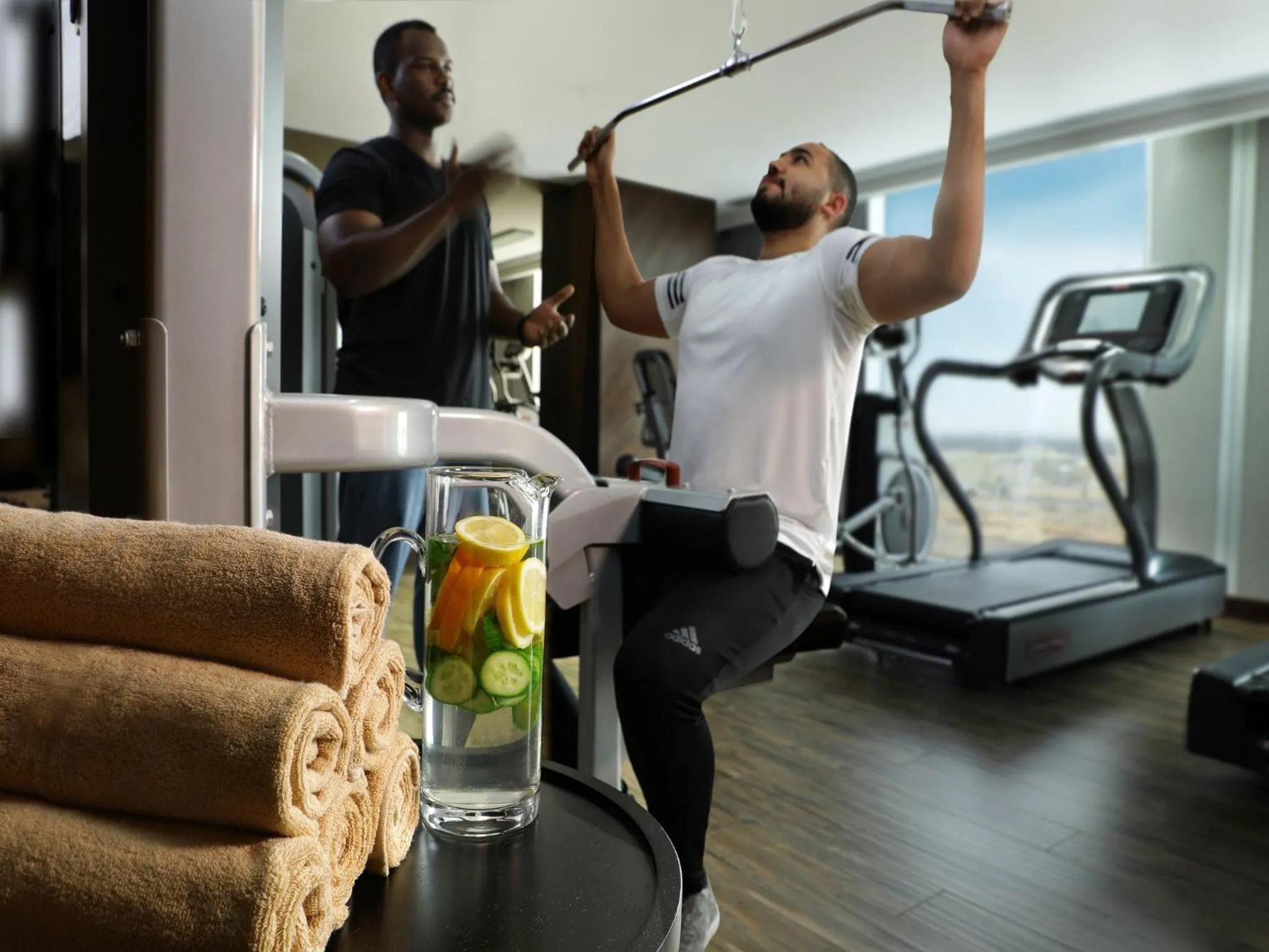 Fitness centre/facilities in Millennium Madinah Airport