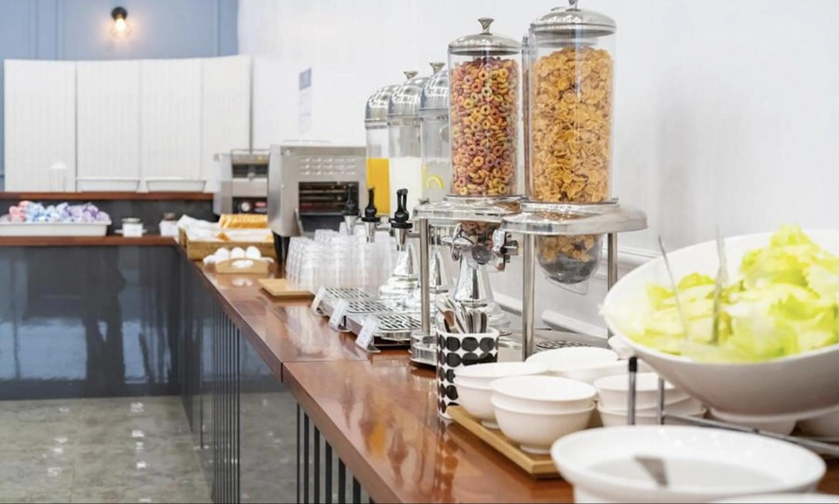 Buffet breakfast in Yeosu Hotel Haven