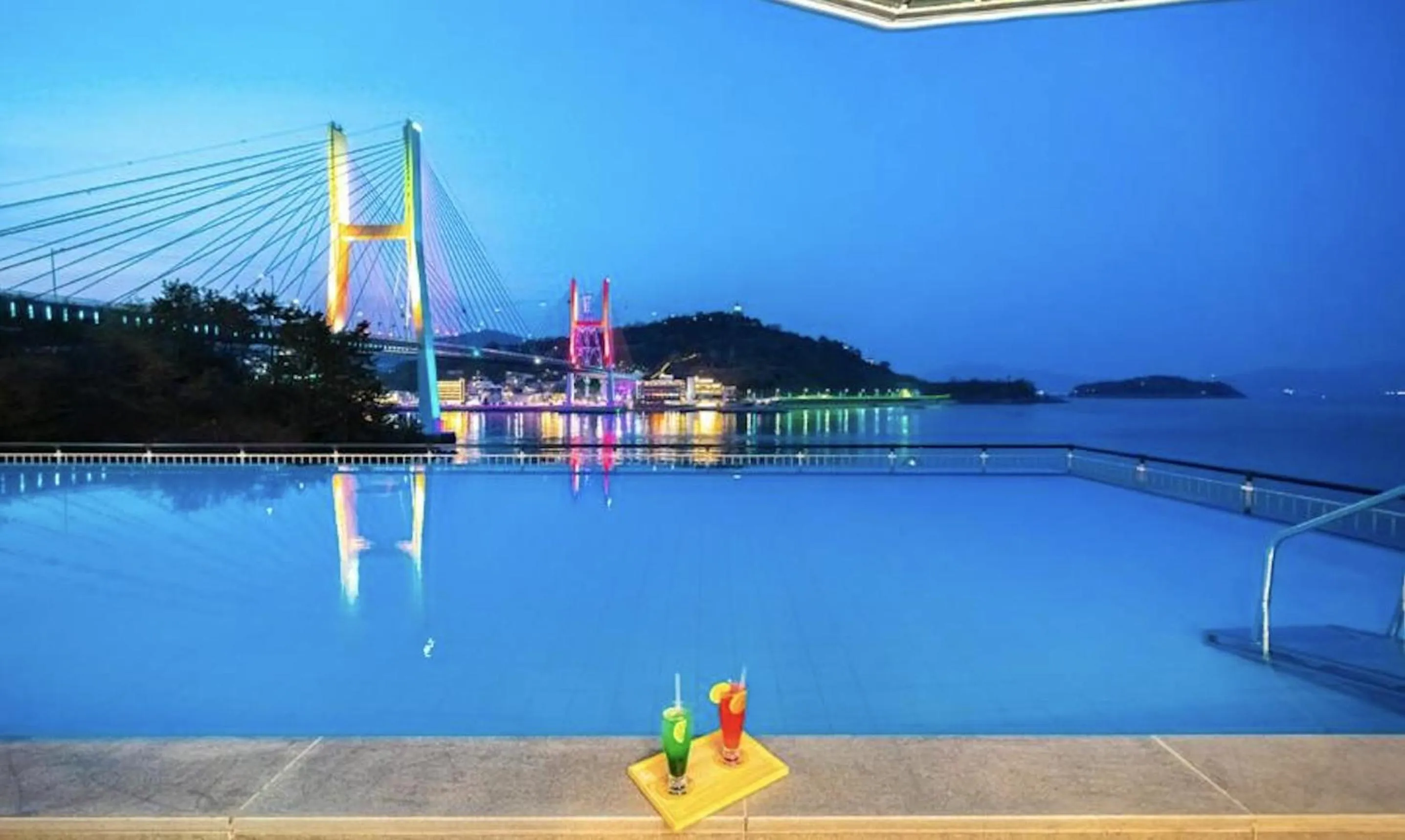 Swimming pool in Yeosu Hotel Haven