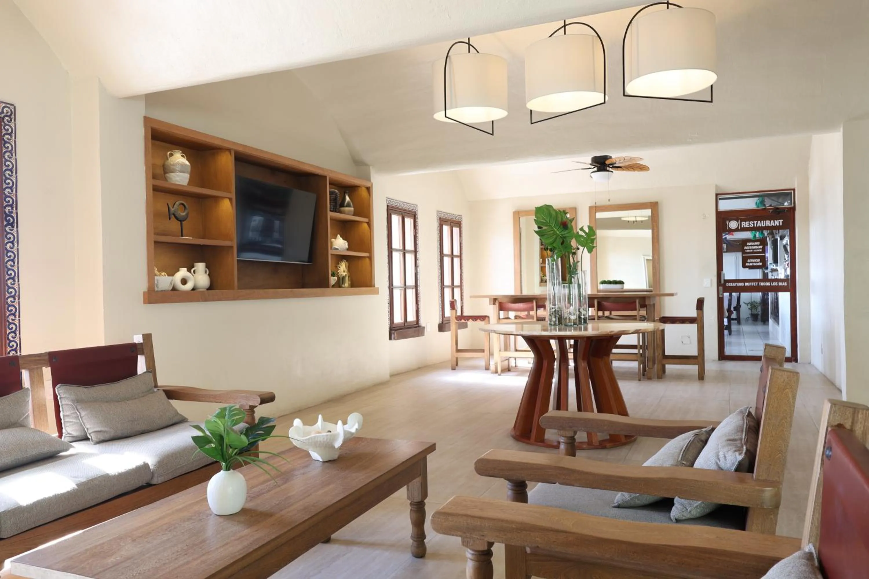 Living room in Hotel Sands Arenas