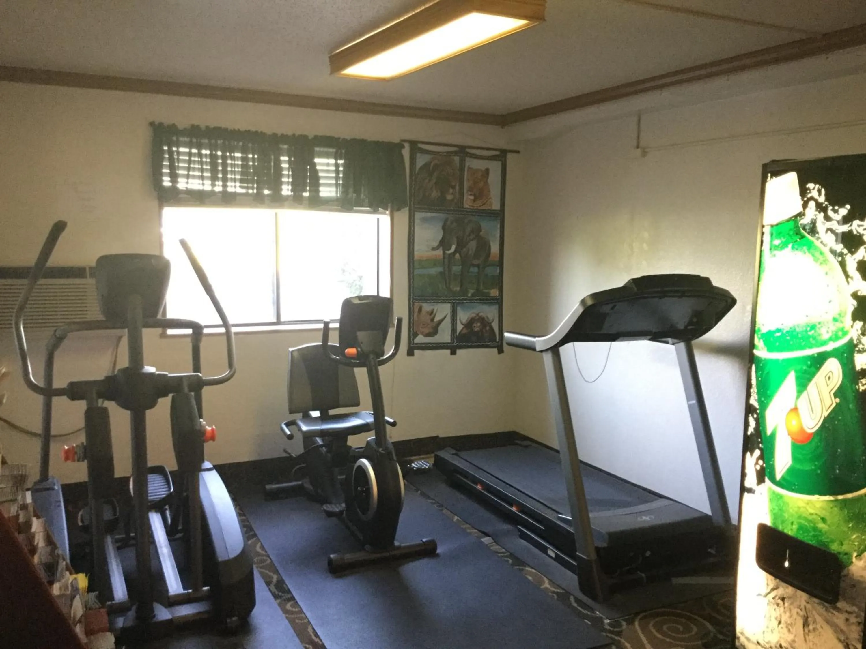 Fitness centre/facilities in Super 8 by Wyndham Youngstown/Austintown